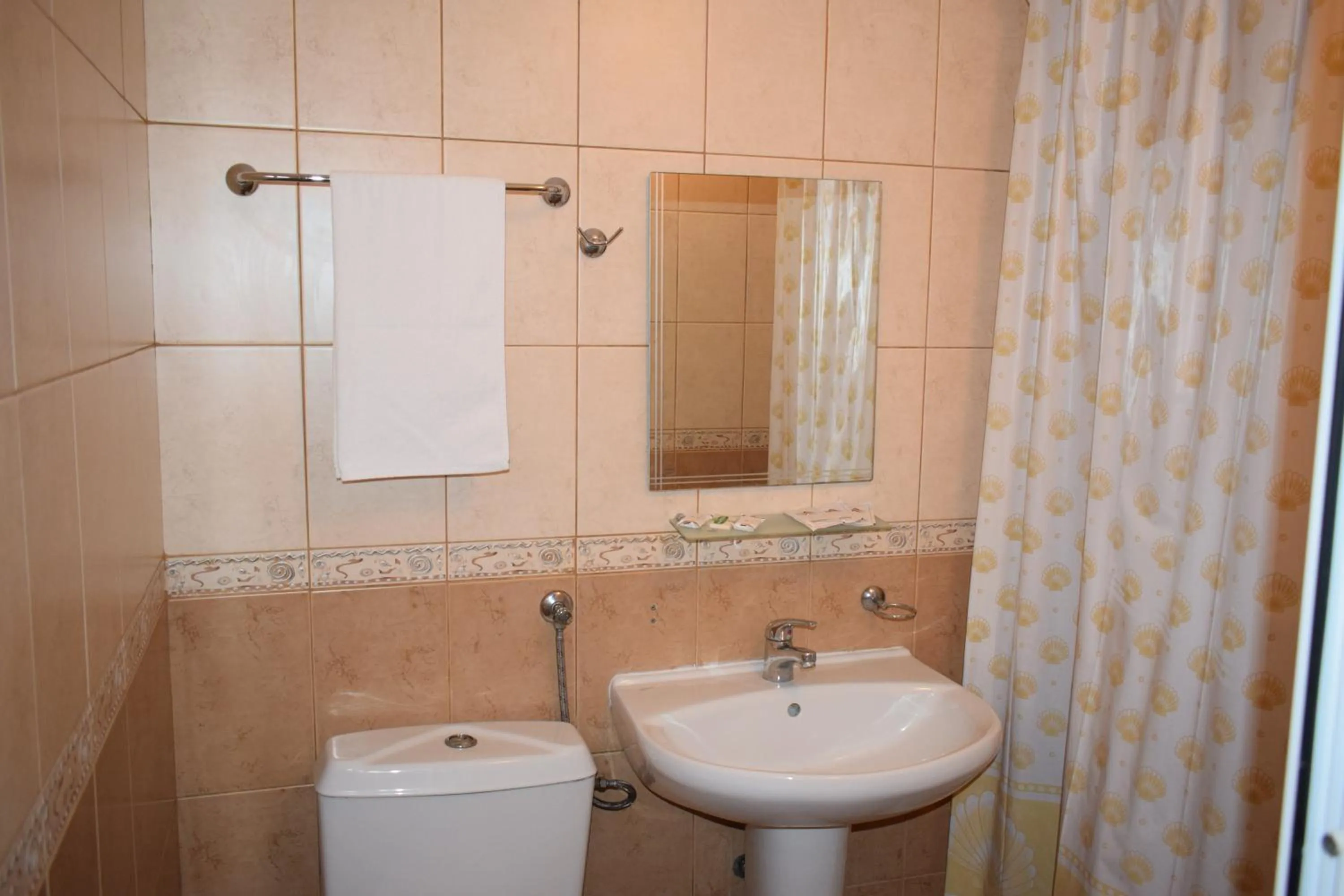 Bathroom in Ahilea Hotel - Free Pool Access