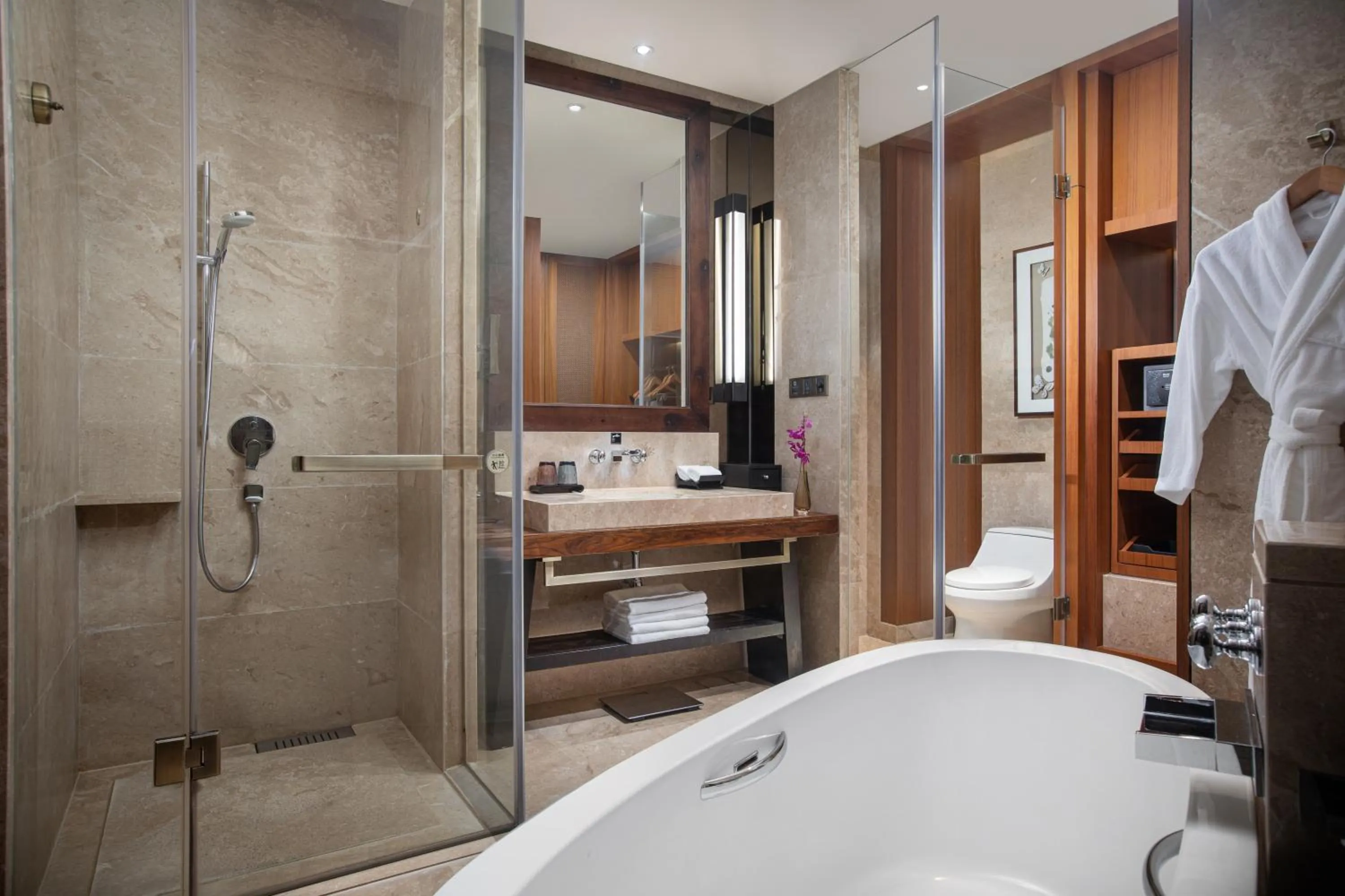 Toilet in InterContinental Kunming by IHG