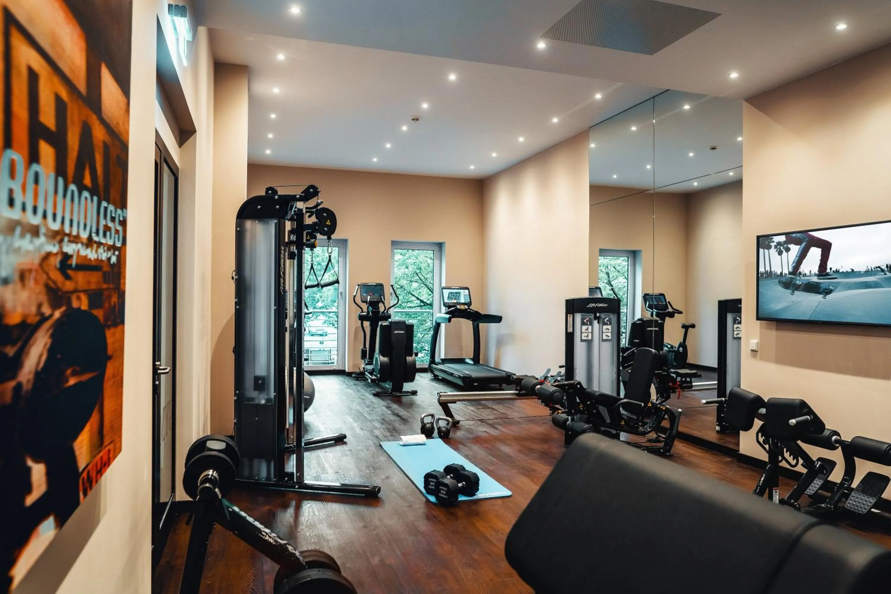 Fitness centre/facilities in Holiday Inn Berlin City Center East Prenzlauer Berg by IHG