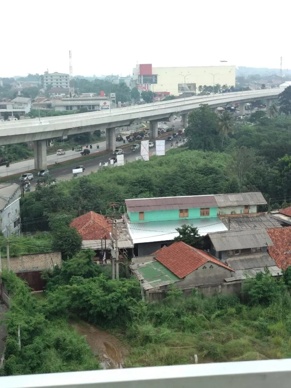 Bird's eye view in Channel Stay @ Bogor Icon Apartment