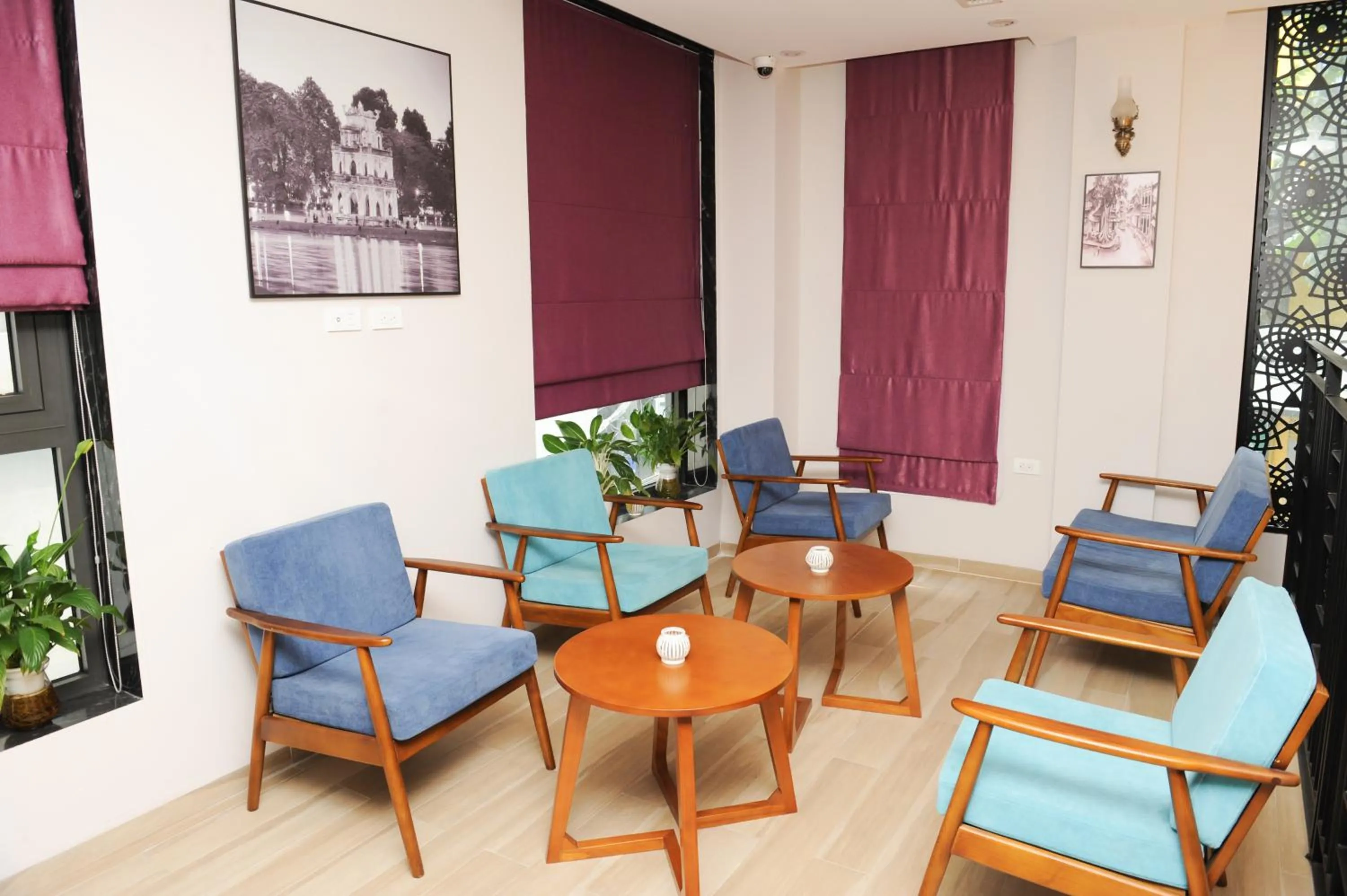 Seating area in HANA Stay