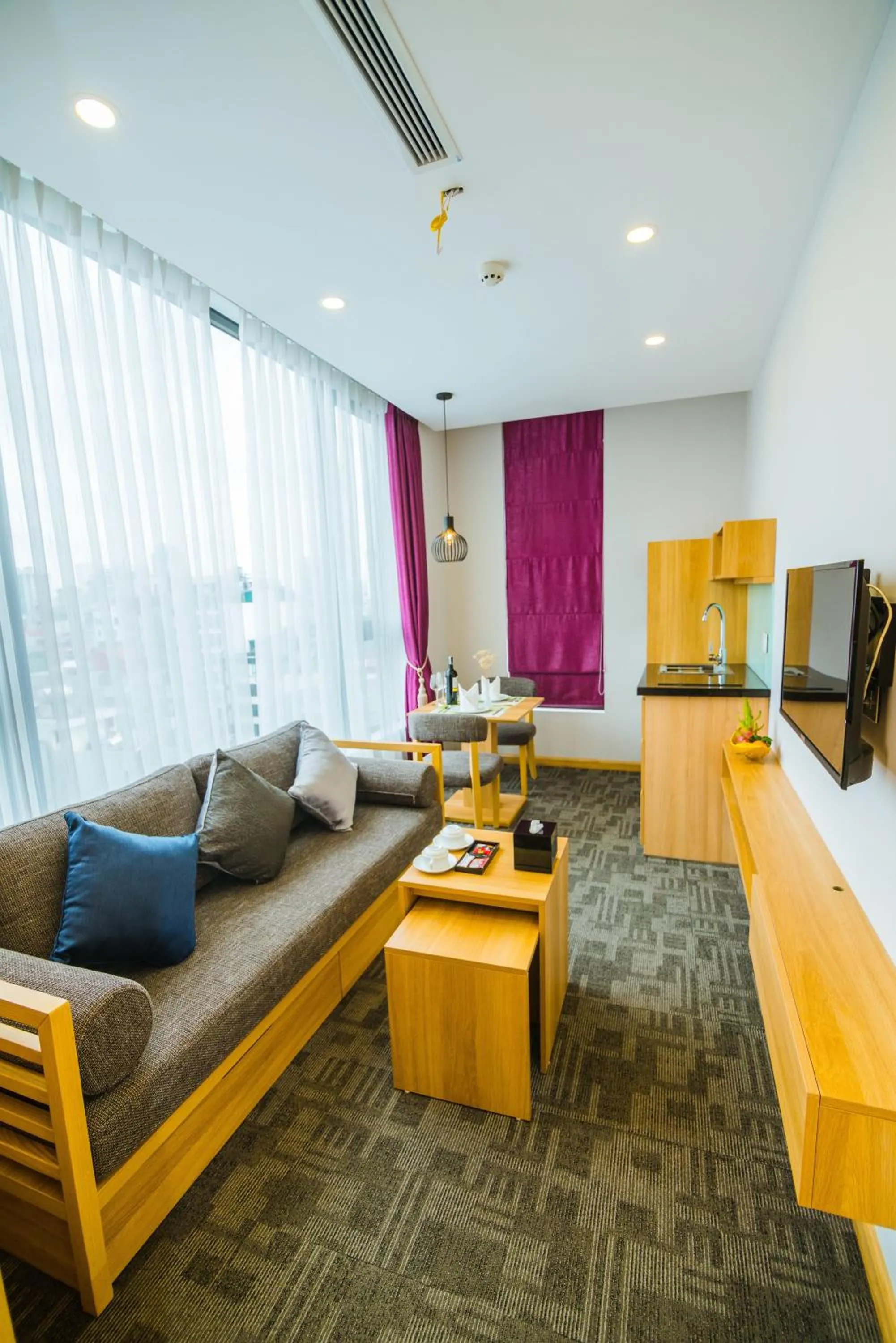 Living room in HANA Stay