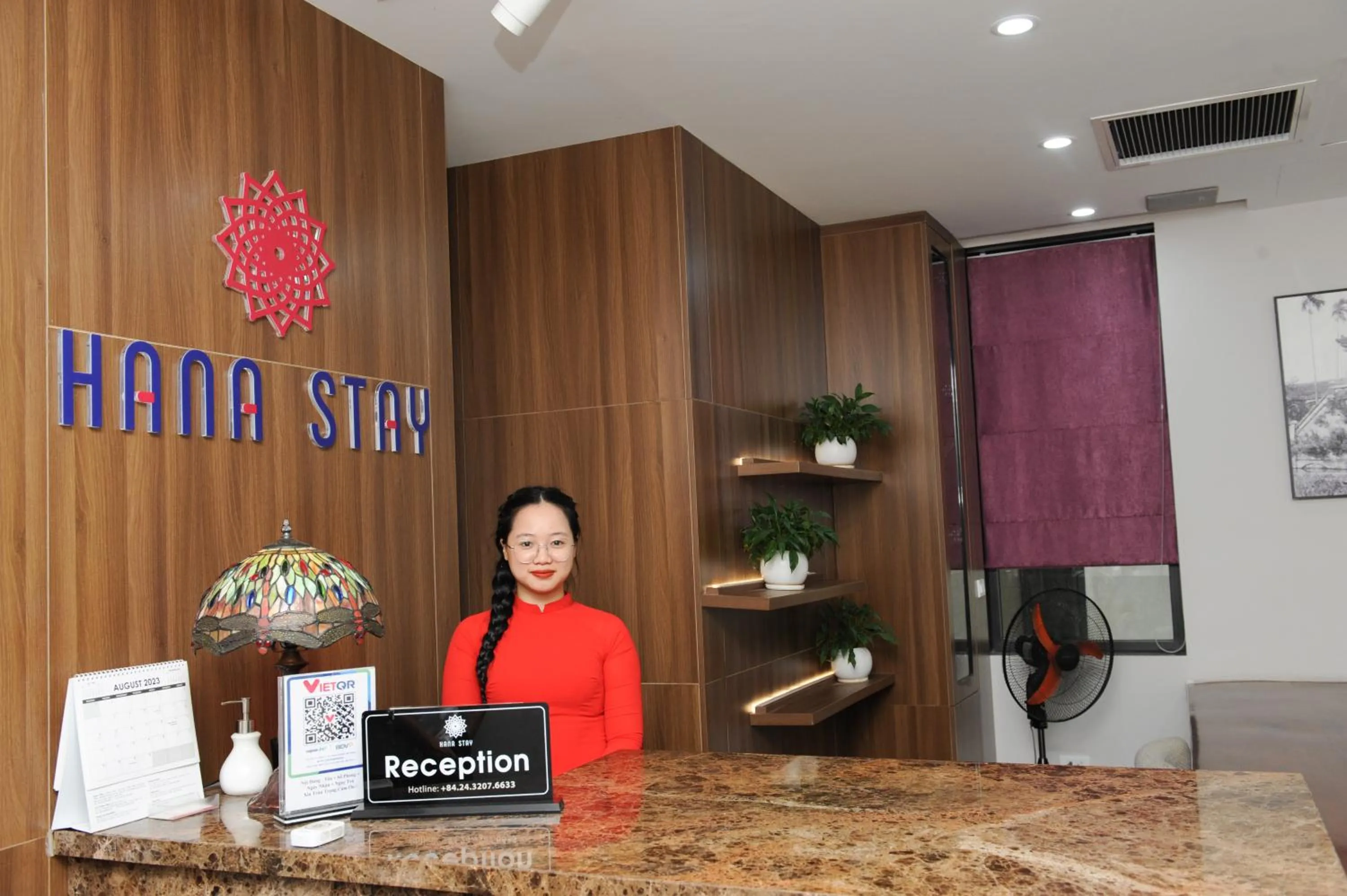 Lobby or reception in HANA Stay