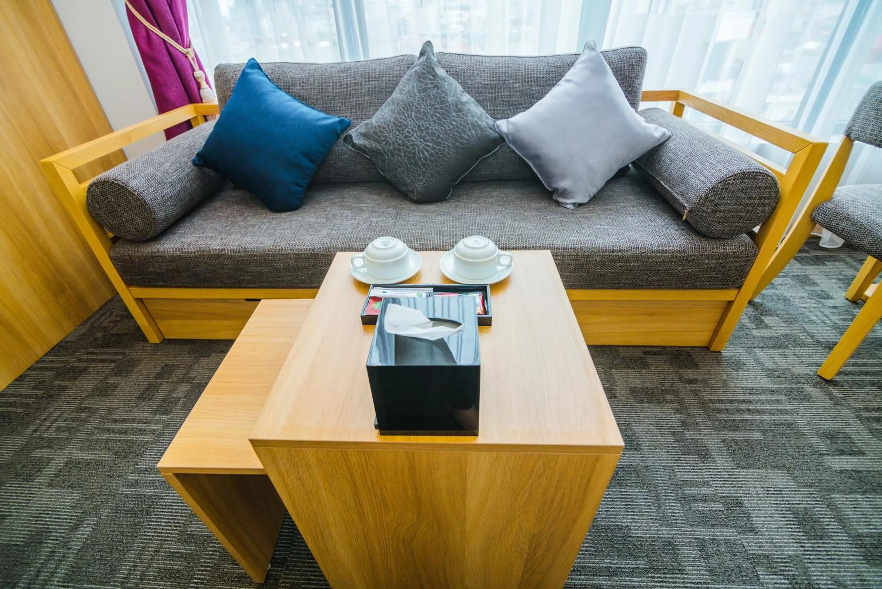 Living room in HANA Stay