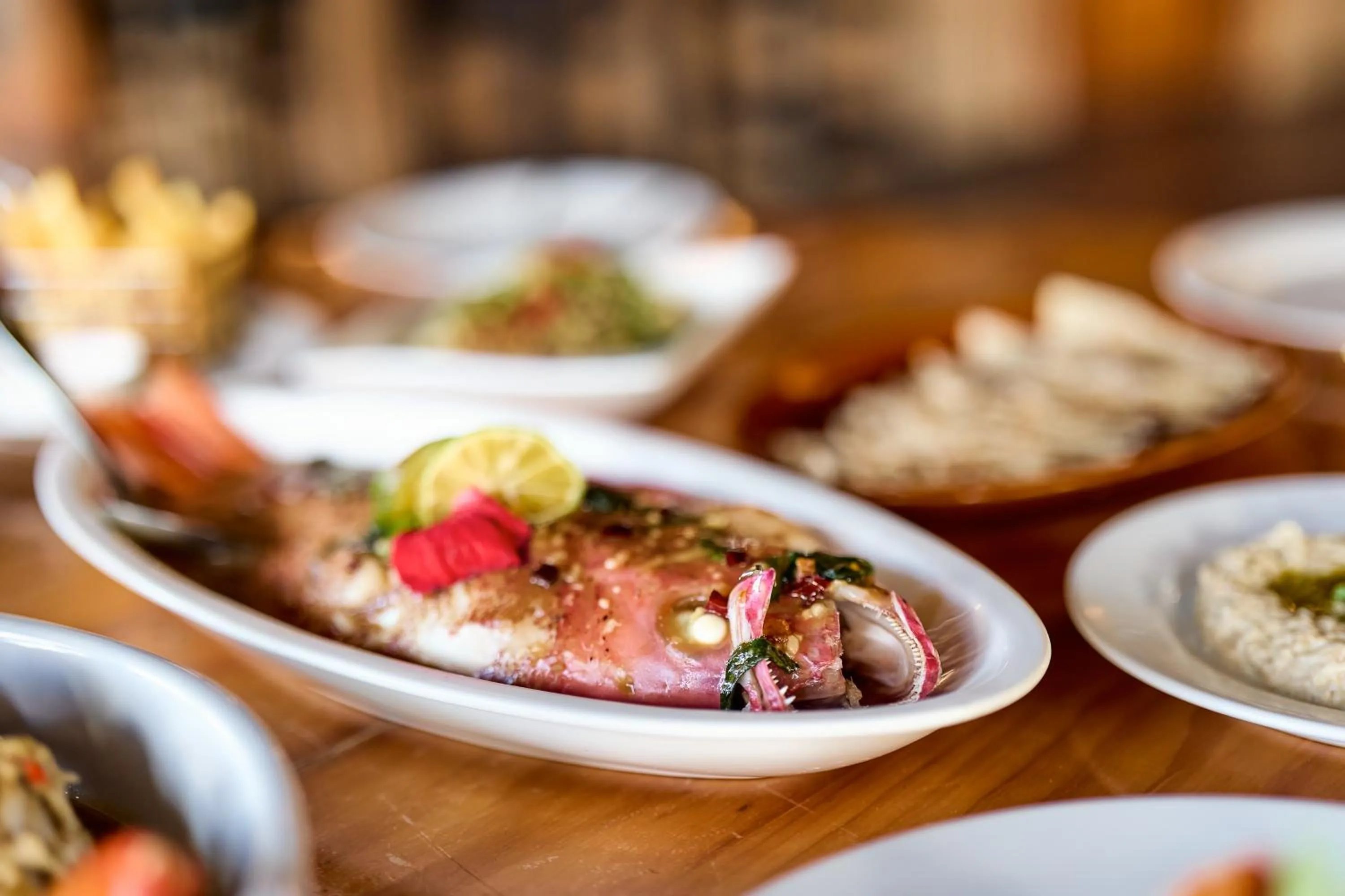 Food and drinks in Golden Point Resort