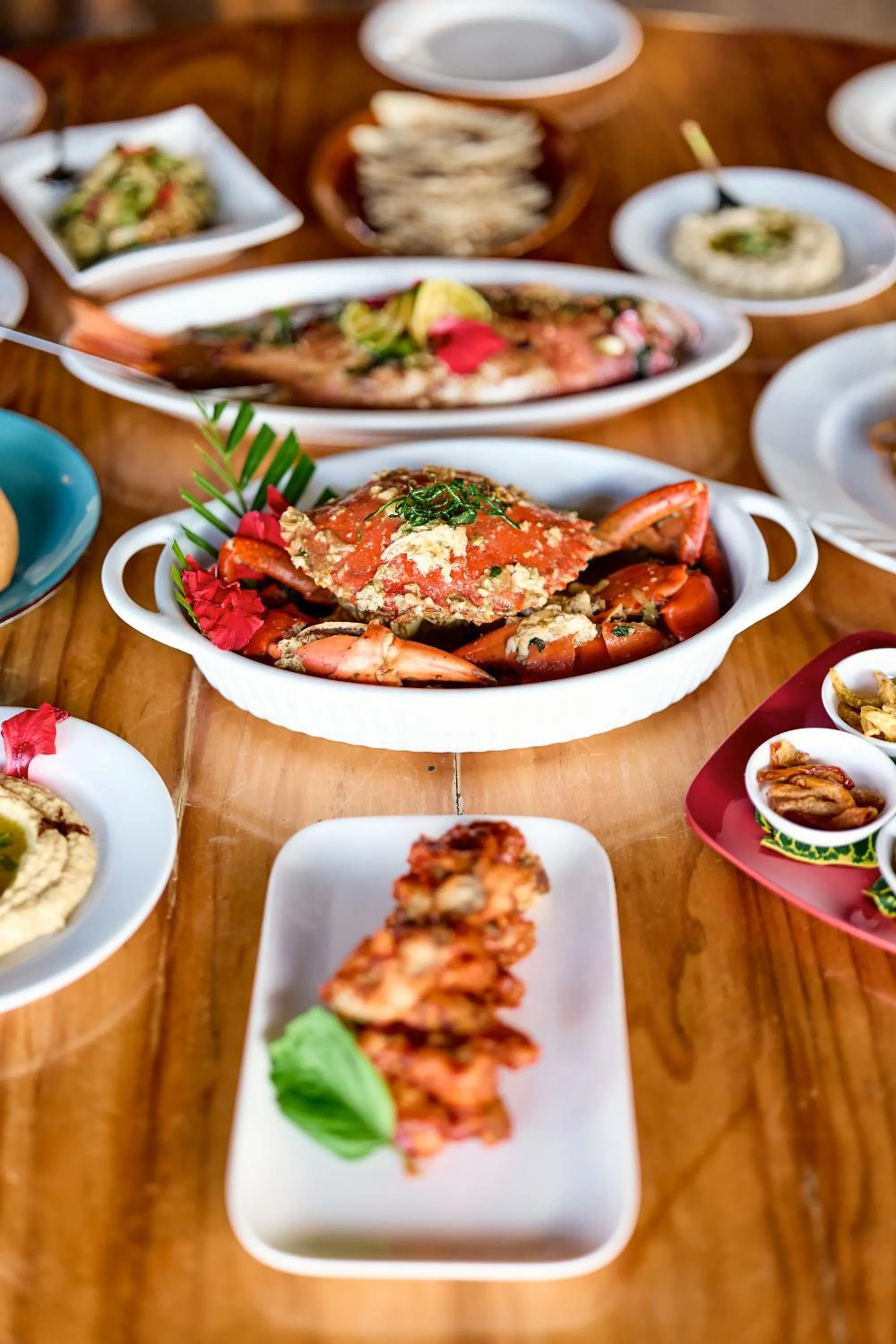 Food and drinks in Golden Point Resort