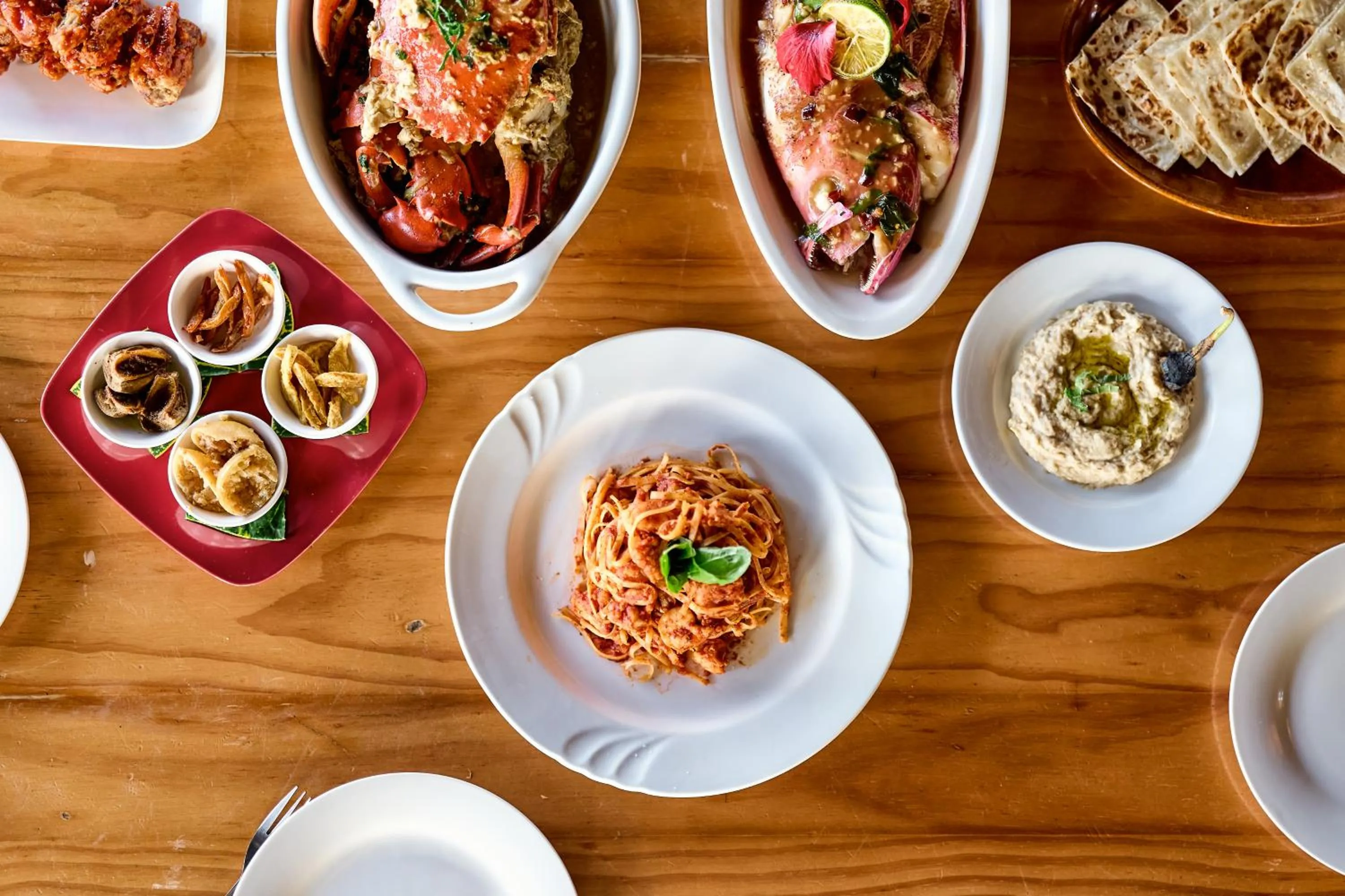 Food in Golden Point Resort