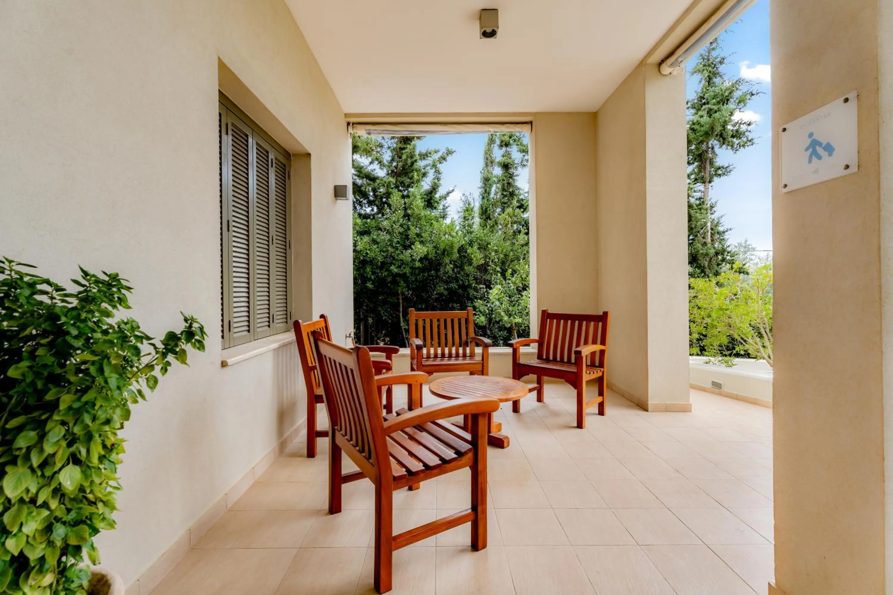 Patio in Orizontes View Hotel