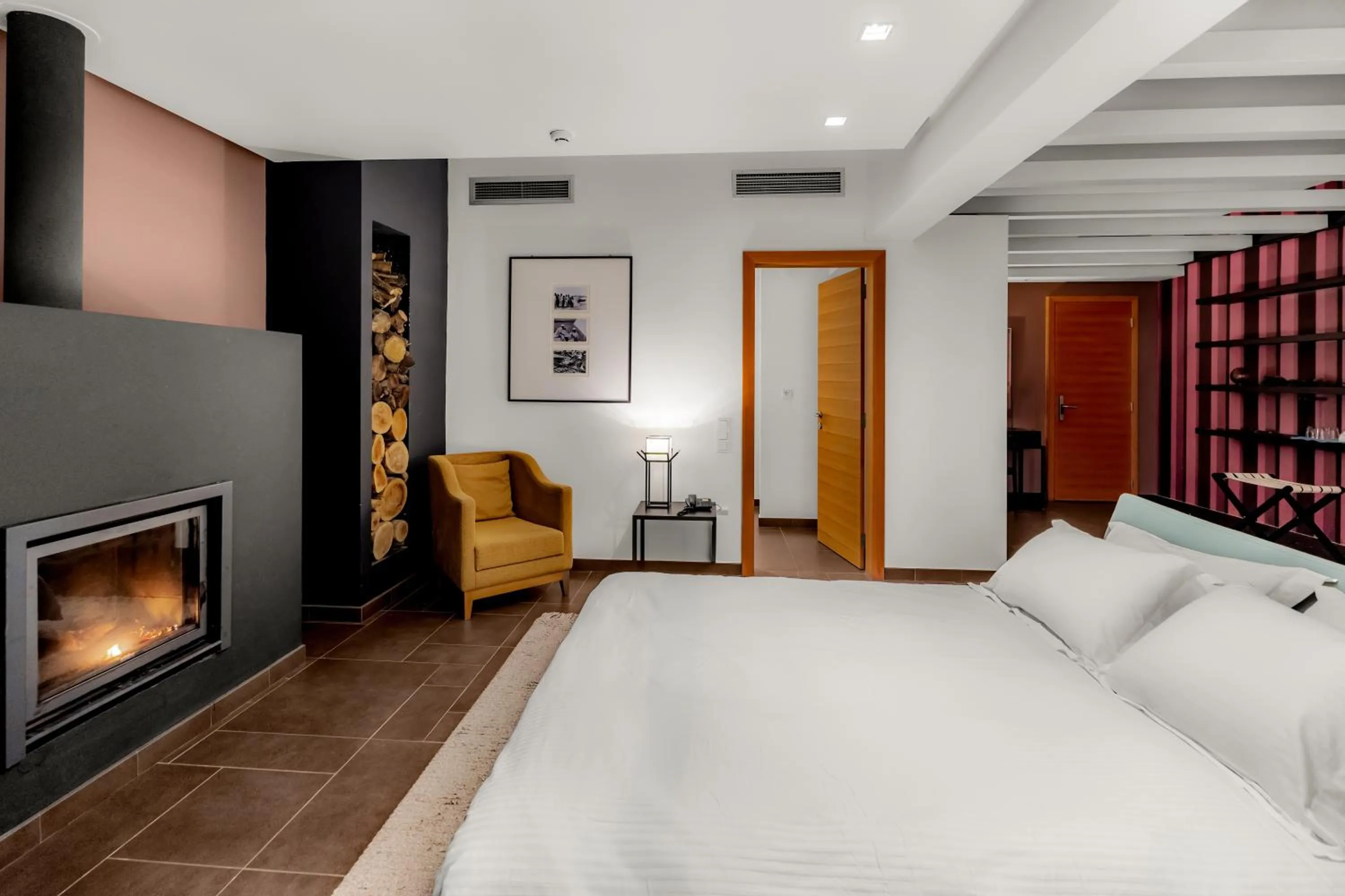 Bed in Orizontes View Hotel