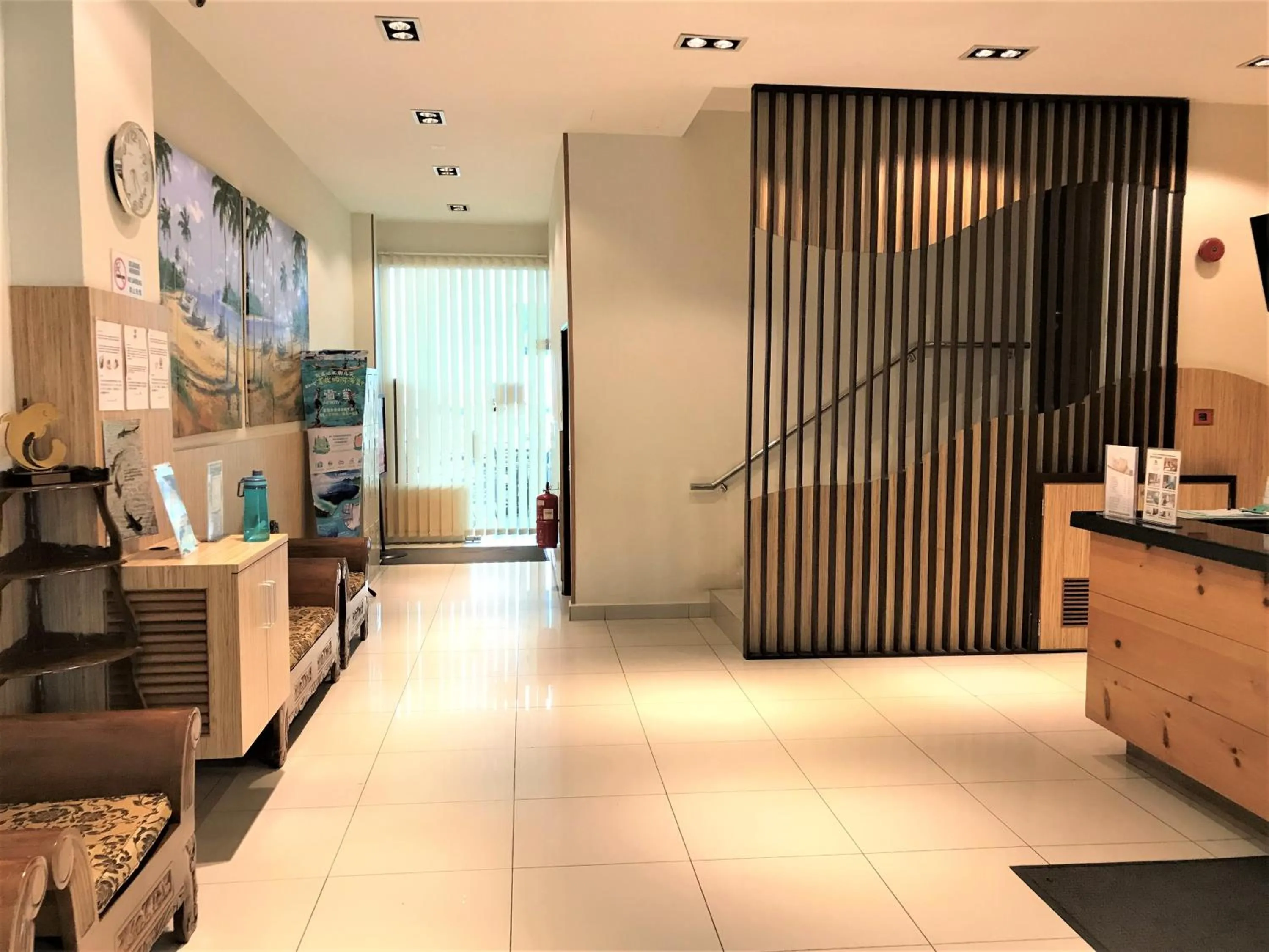 Lobby or reception in Sipadan Inn 3