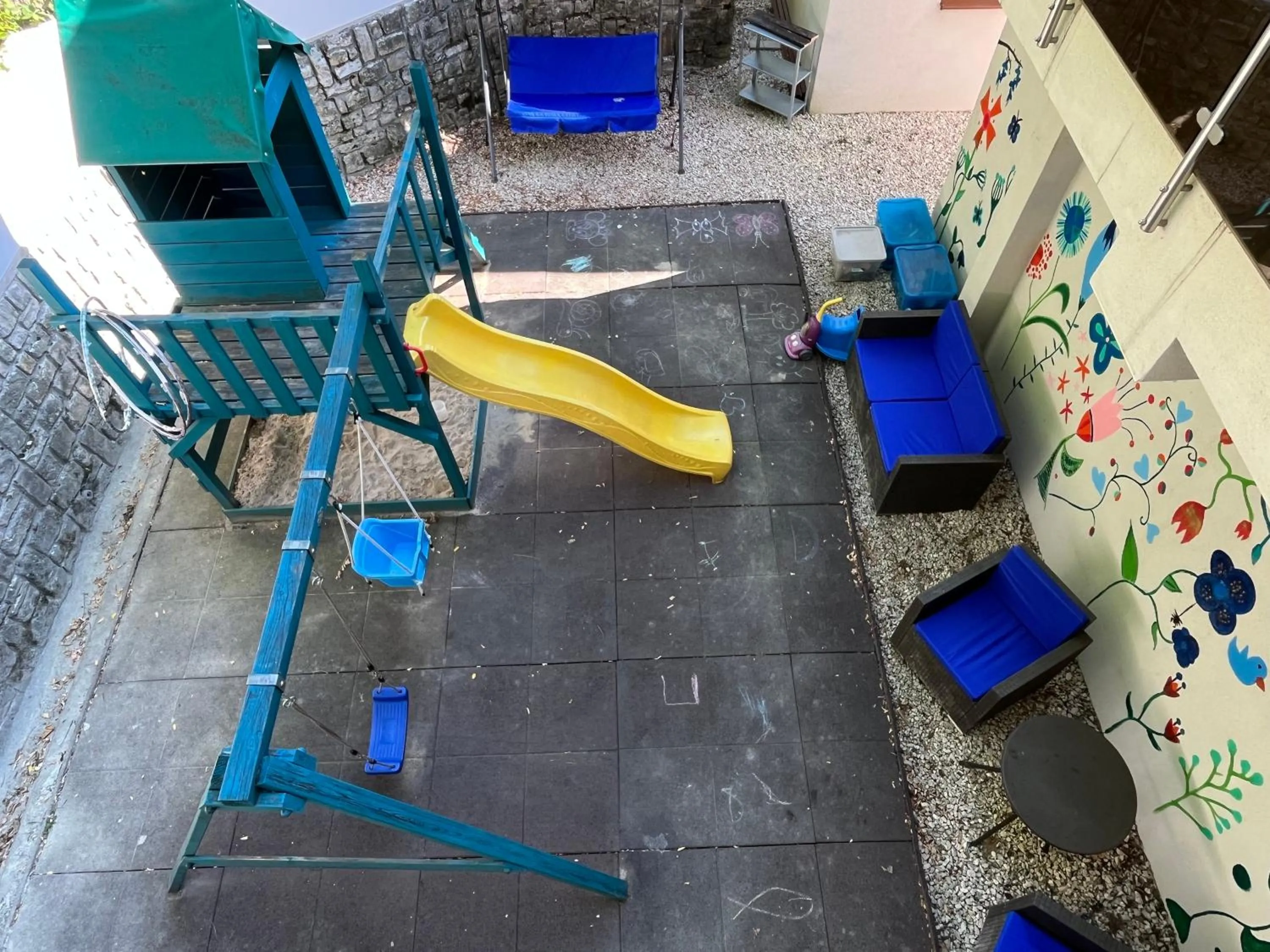 Children play ground in Xendala Panzió