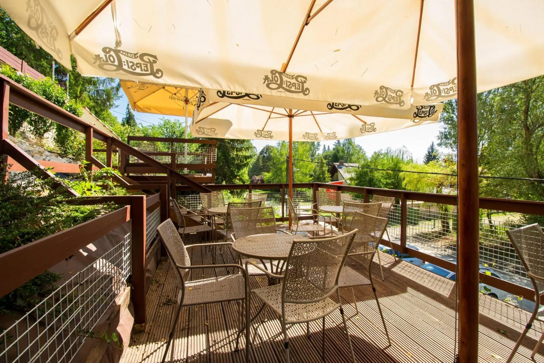 Balcony/Terrace in Xendala Panzió