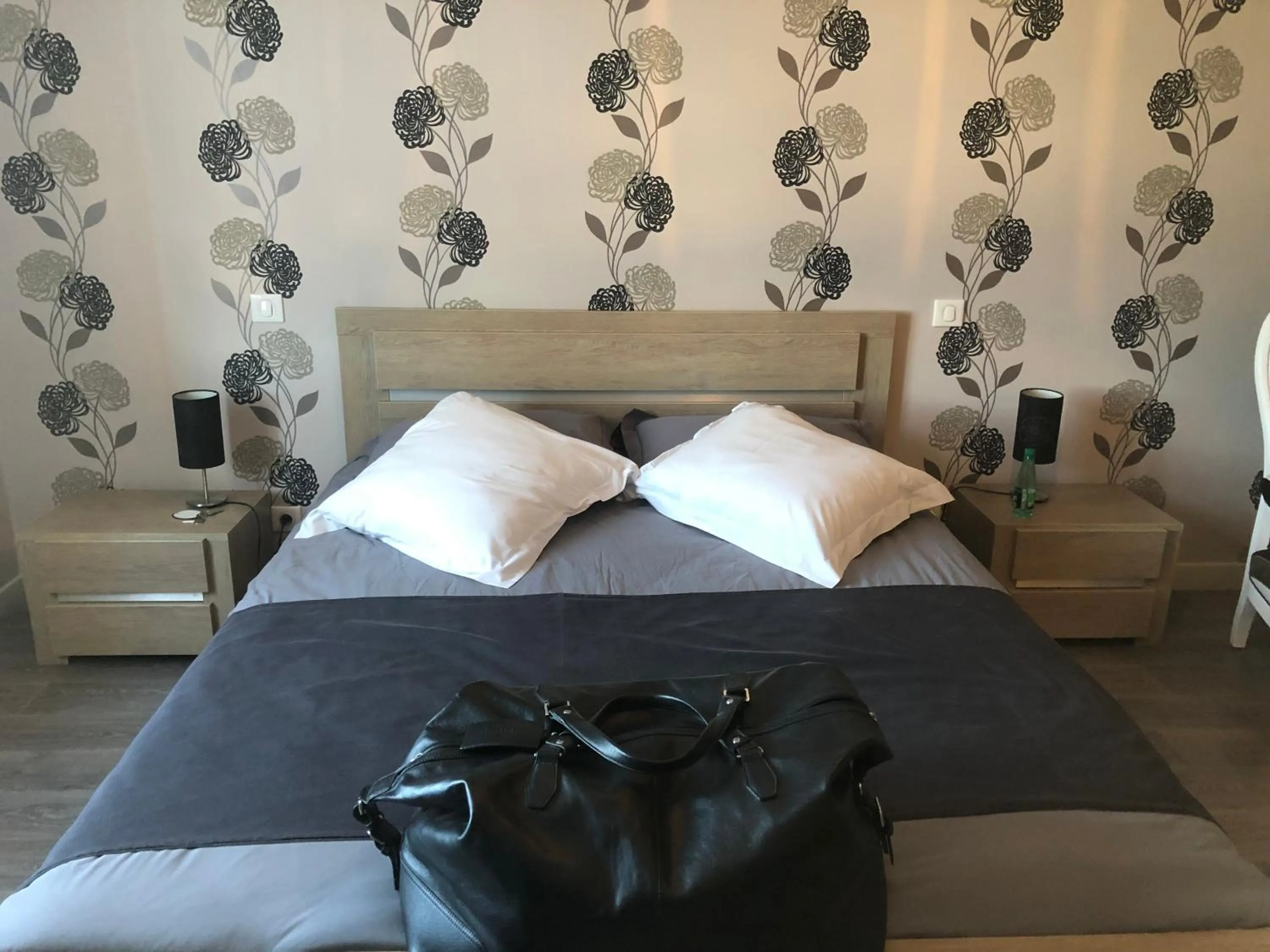 Bed in Maison d'hôtes La Colombelle