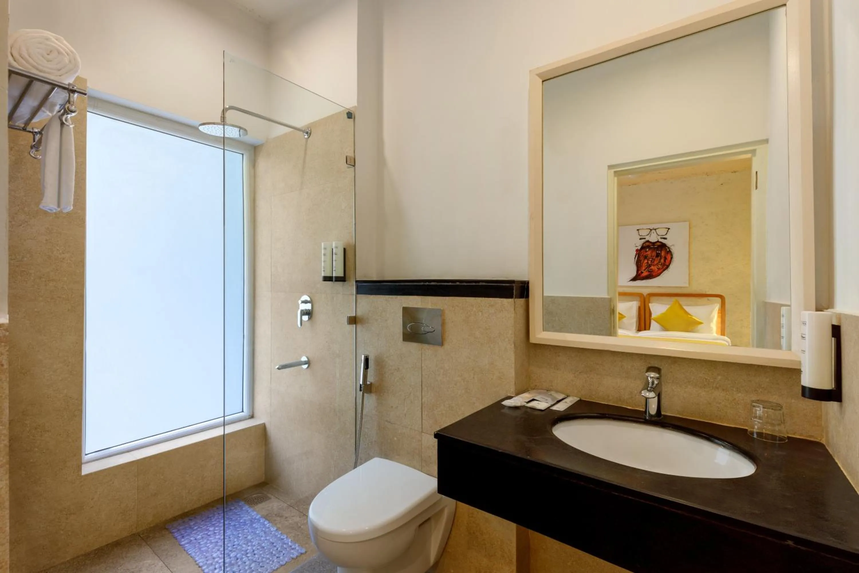 Bathroom in Bedzzz Rishikesh by Leisure Hotels