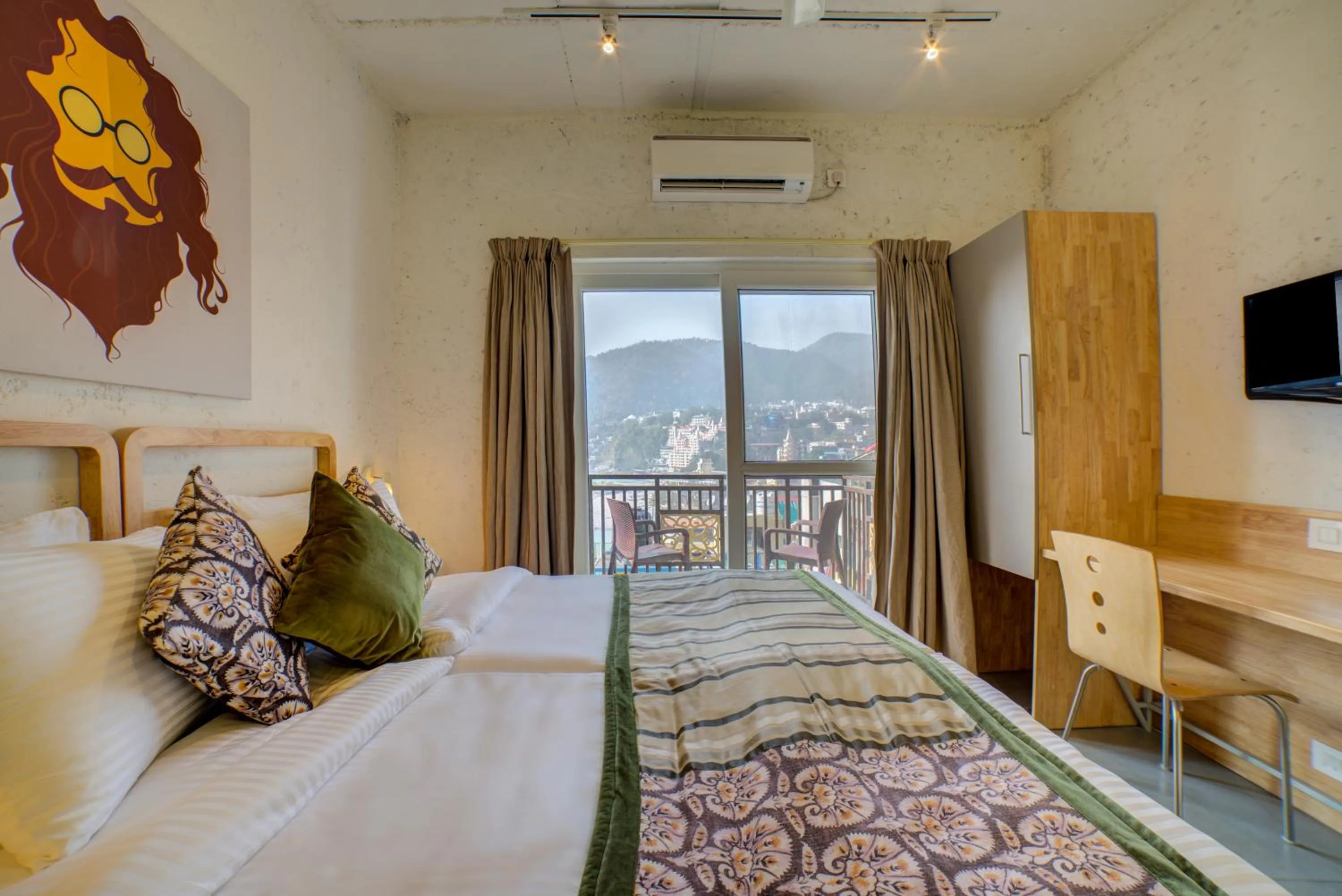 Photo of the whole room, Bed in Bedzzz Rishikesh by Leisure Hotels