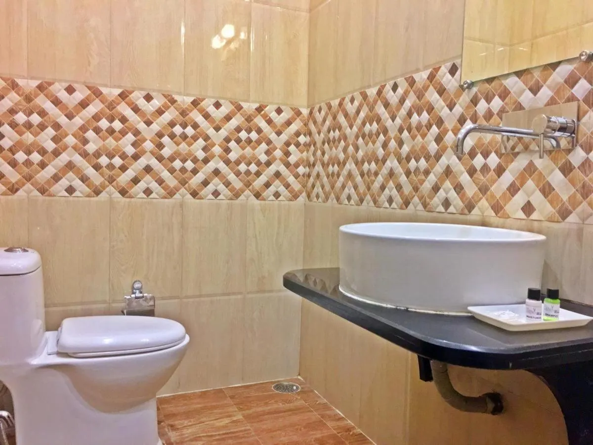 Bathroom in Spring Sky Mughalsarai By ShriGo Hotels