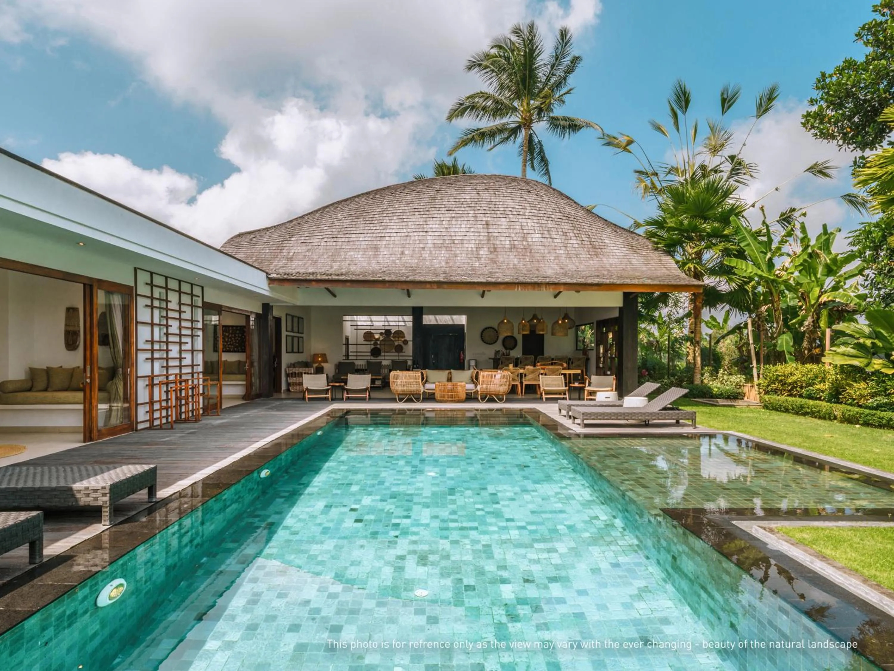 Four-Bedroom Luxury Pool Villa Paddy View in K Club Ubud