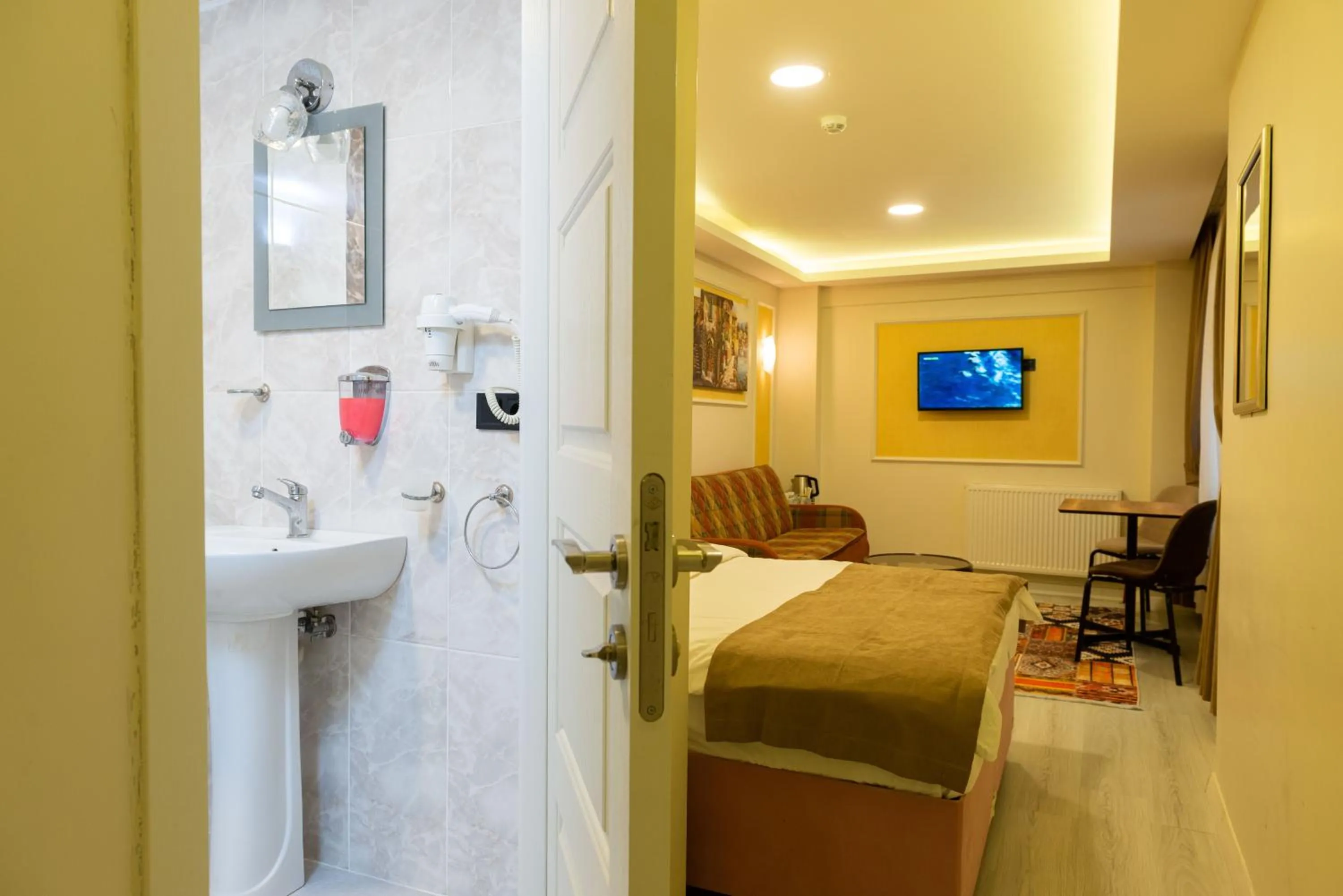 Photo of the whole room, Bed in BLUE MARMARA SUITES