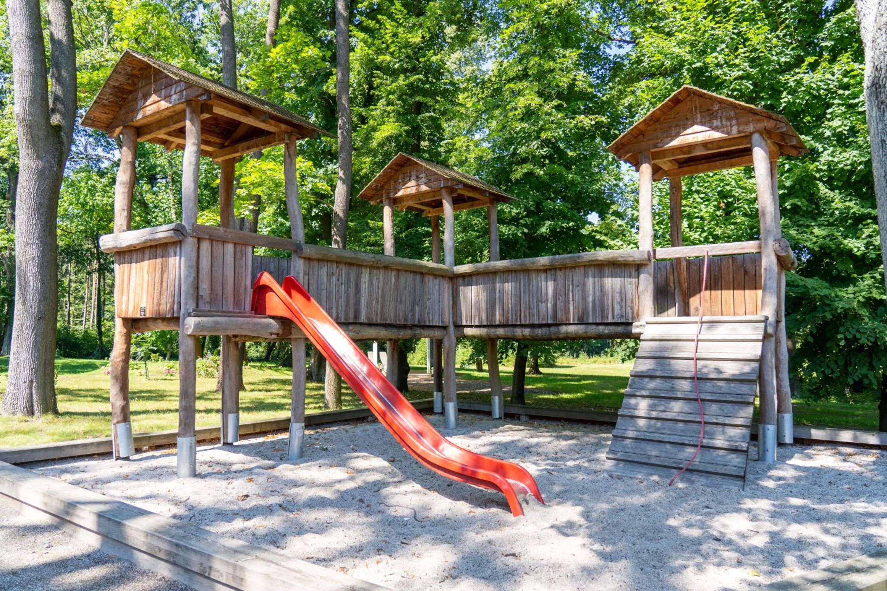 Children play ground in Hotel Zur Waldhufe