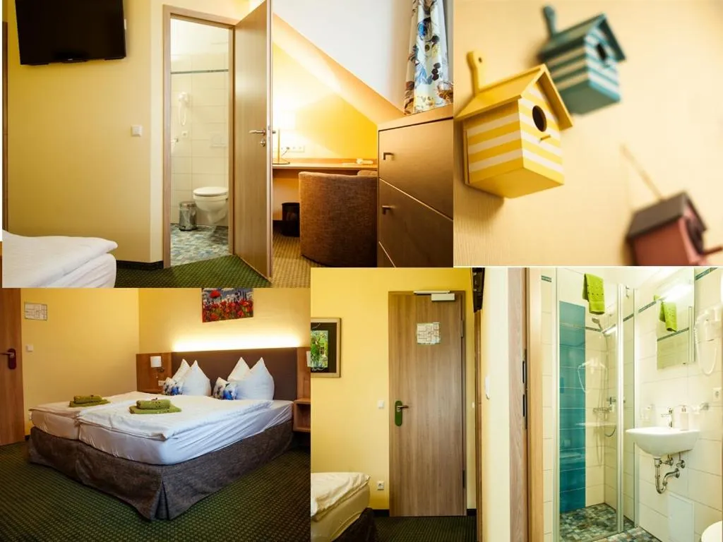 Bed in Hotel Zur Waldhufe