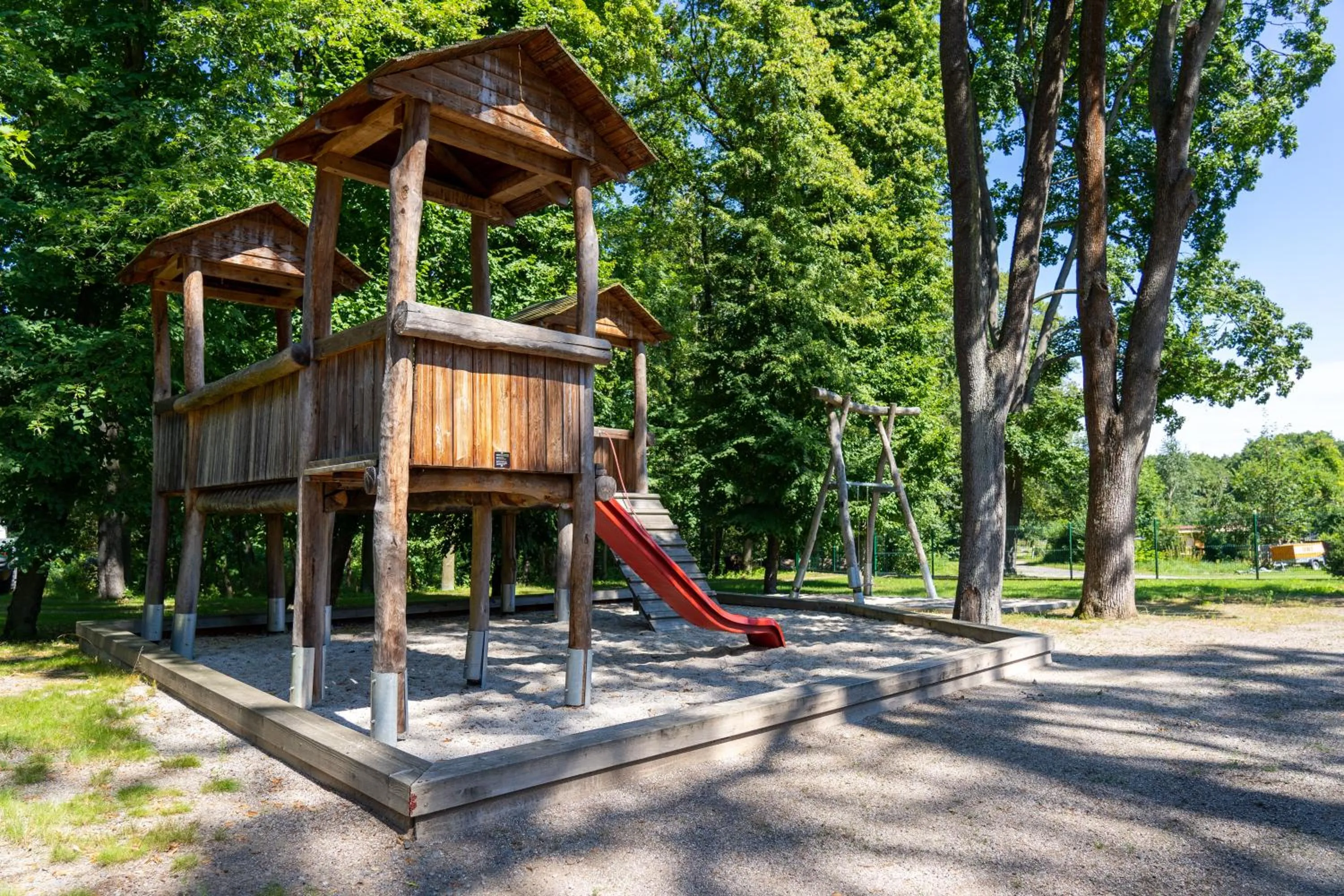Children play ground in Hotel Zur Waldhufe