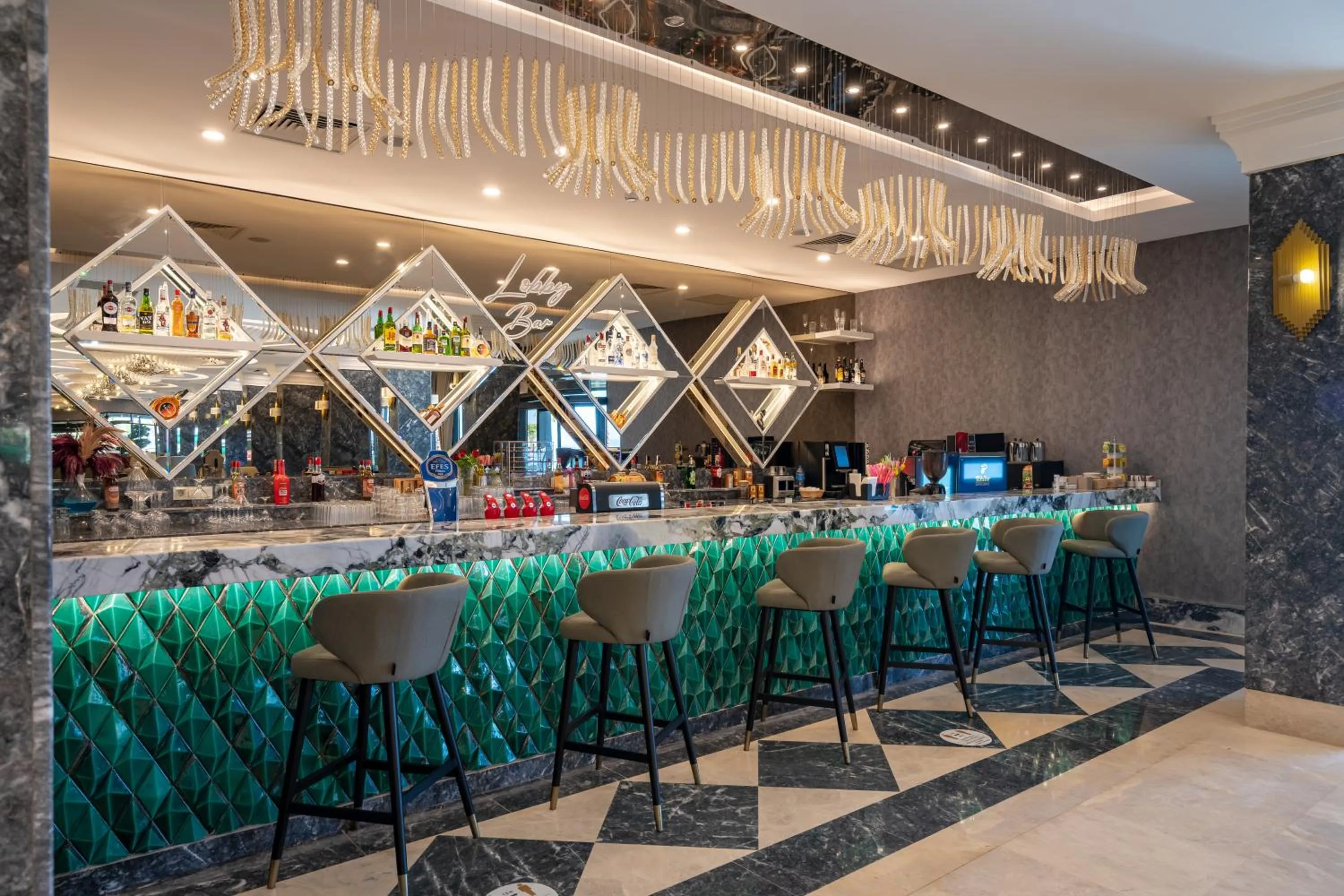 Lounge or bar in ARIA RESORT & SPA HOTEL Ultra All Inclusive