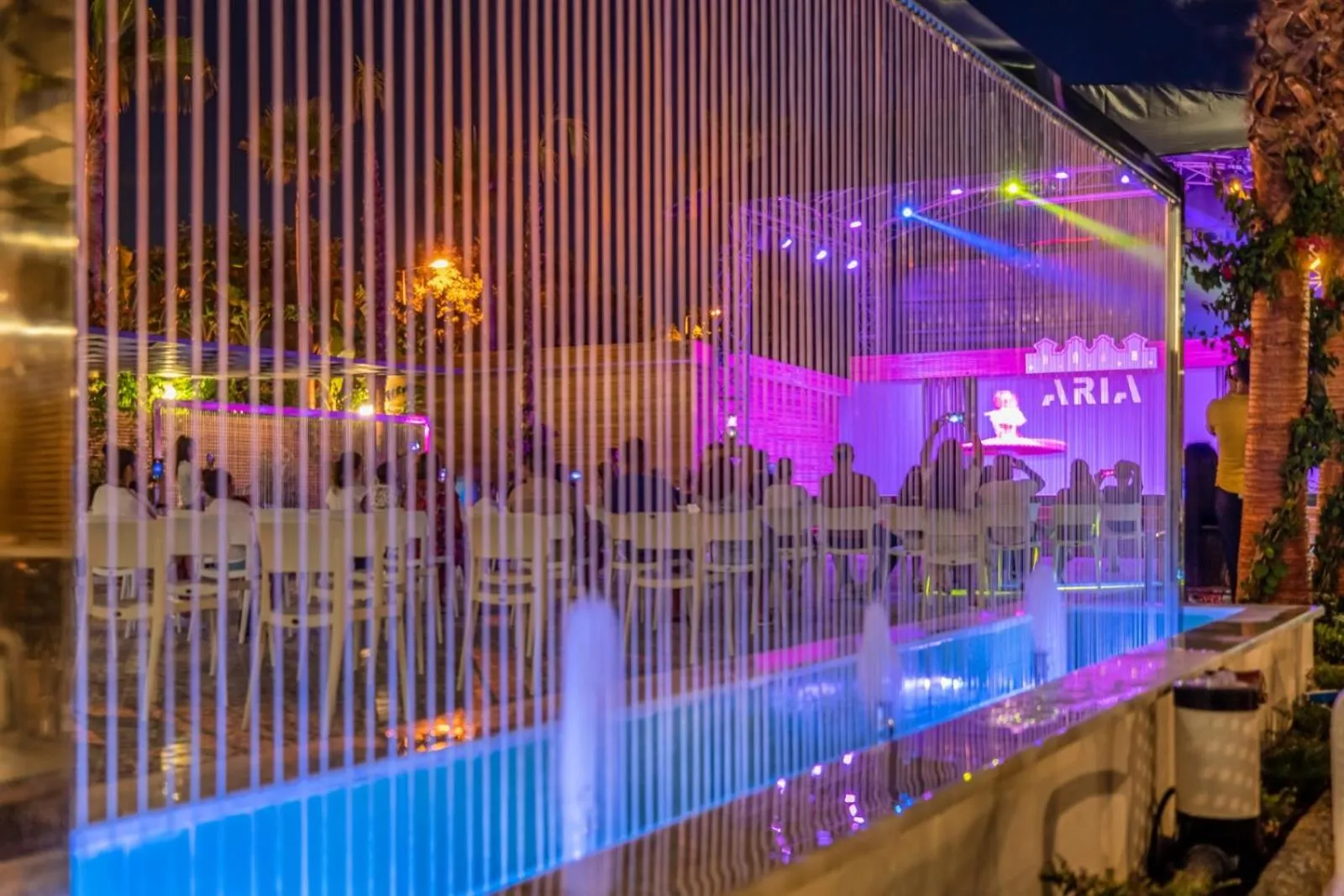 Evening entertainment in ARIA RESORT & SPA HOTEL Ultra All Inclusive