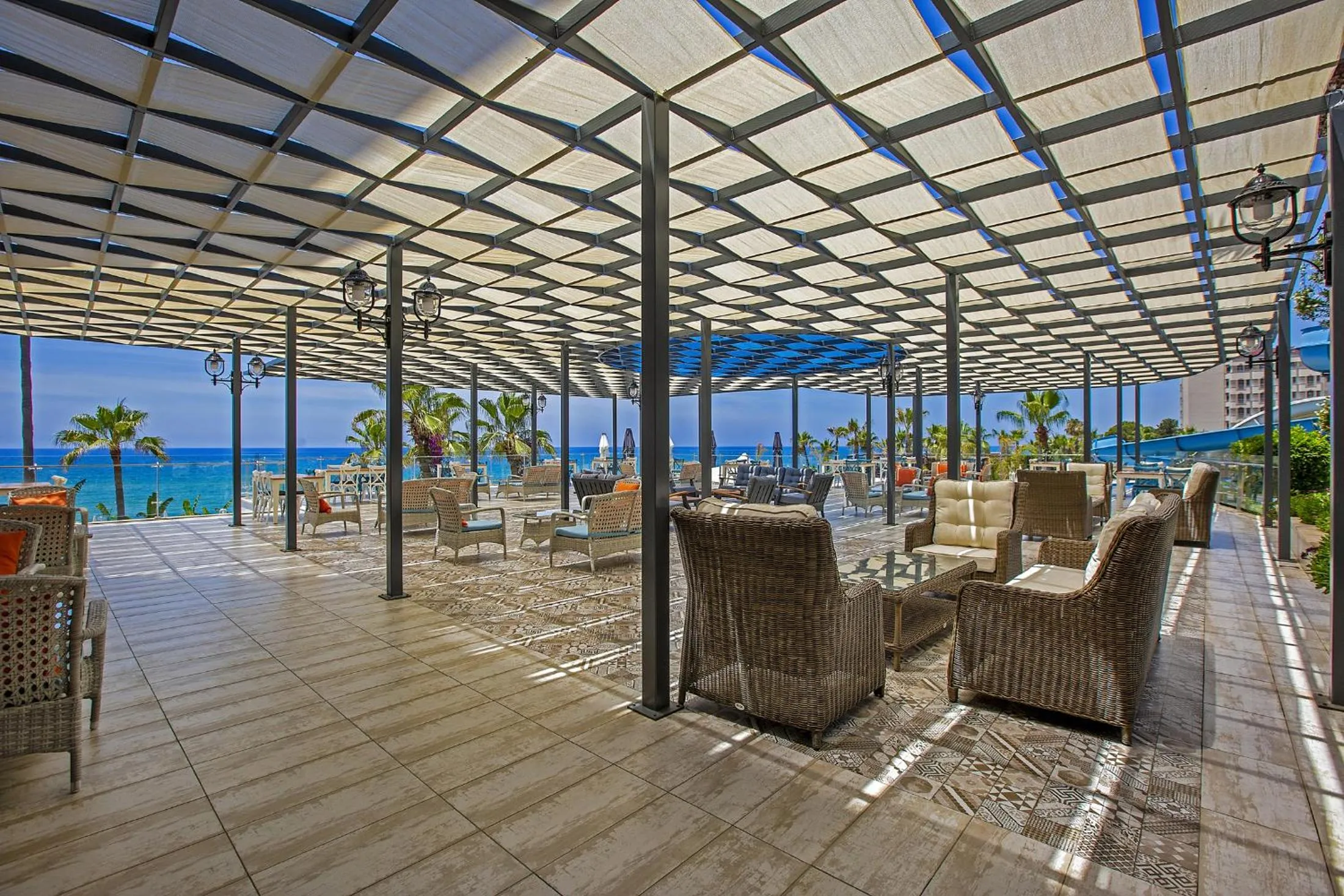 Balcony/Terrace in ARIA RESORT & SPA HOTEL Ultra All Inclusive