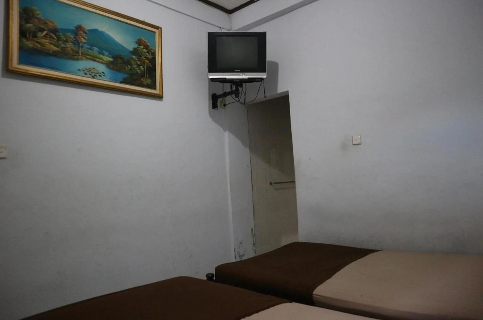 Communal lounge/ TV room, TV/Entertainment Center in Hotel Diana 1