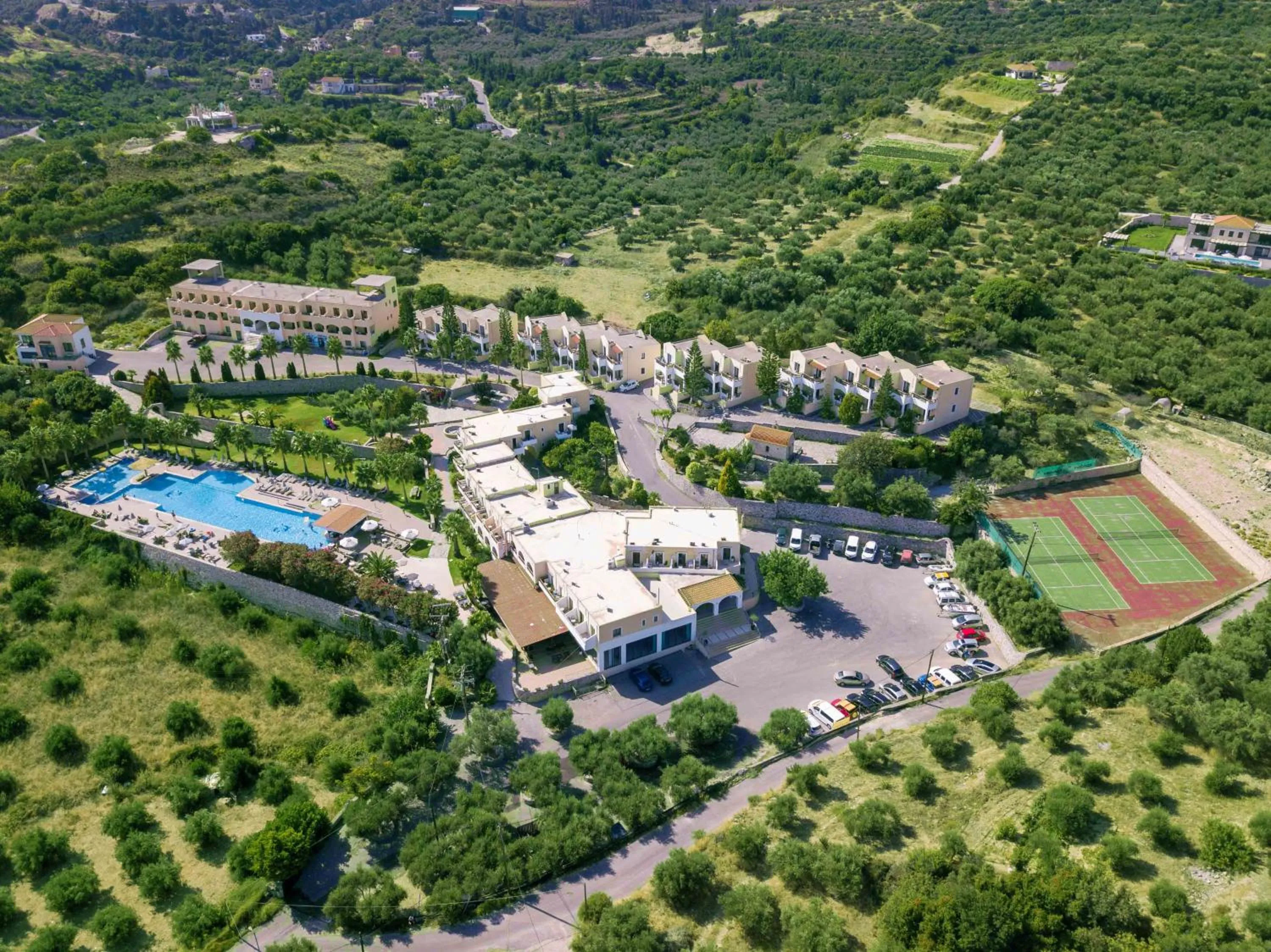 Bird's eye view in Almyrida Village & Waterpark