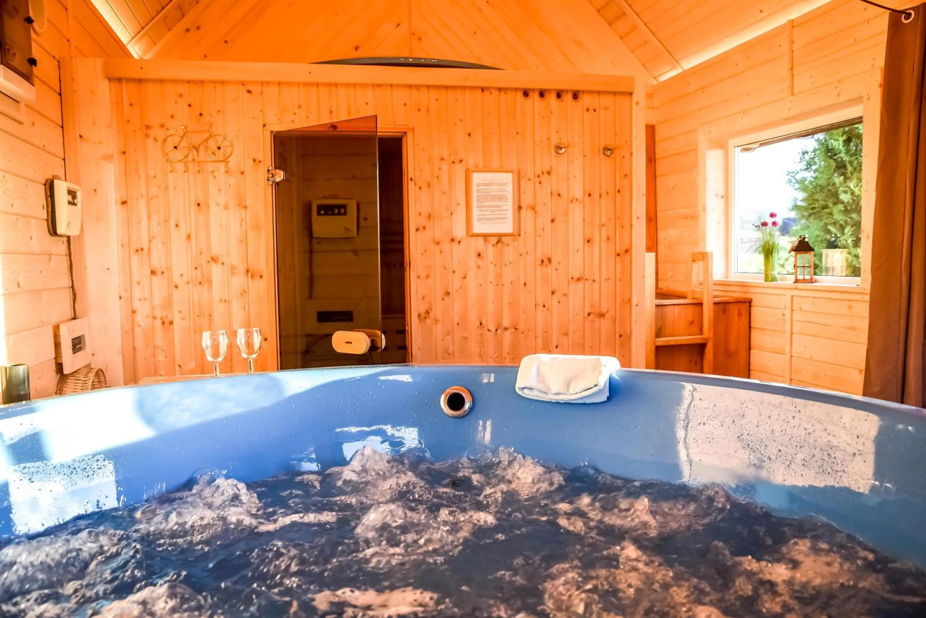 Hot Tub in Ośrodek Wypoczynkowy Bernadetta