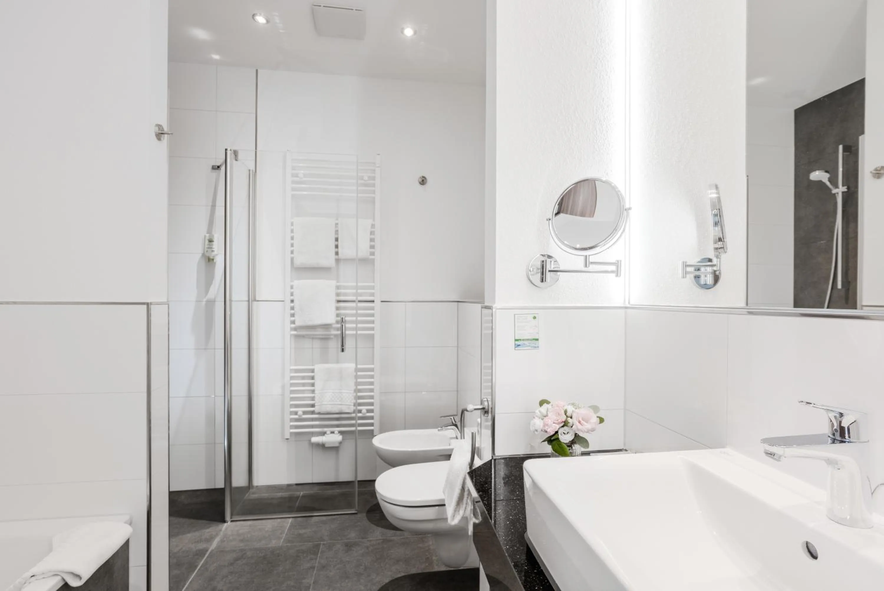 Bathroom in Wellness- und Gartenhotel Heusser