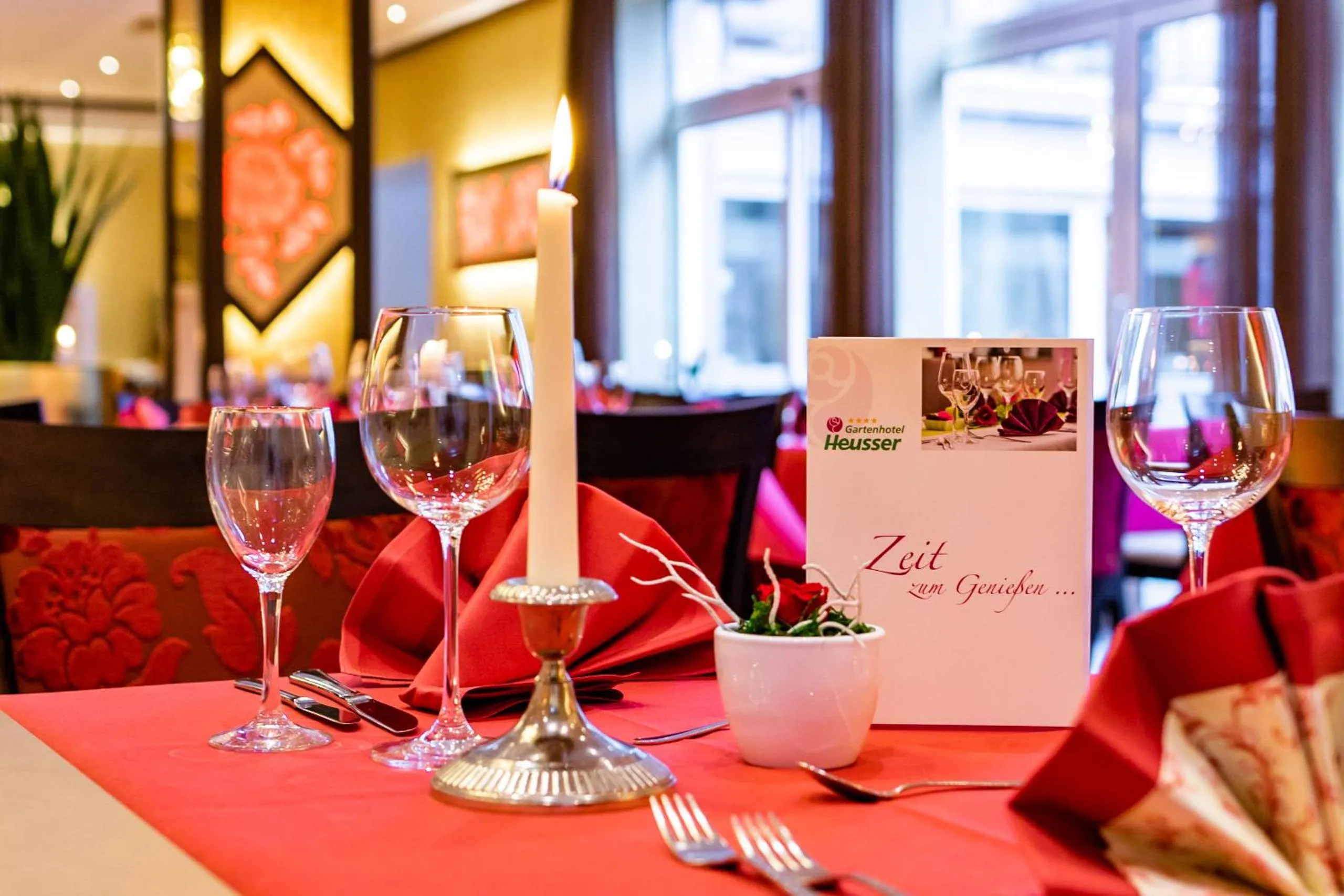 Restaurant/places to eat in Wellness- und Gartenhotel Heusser