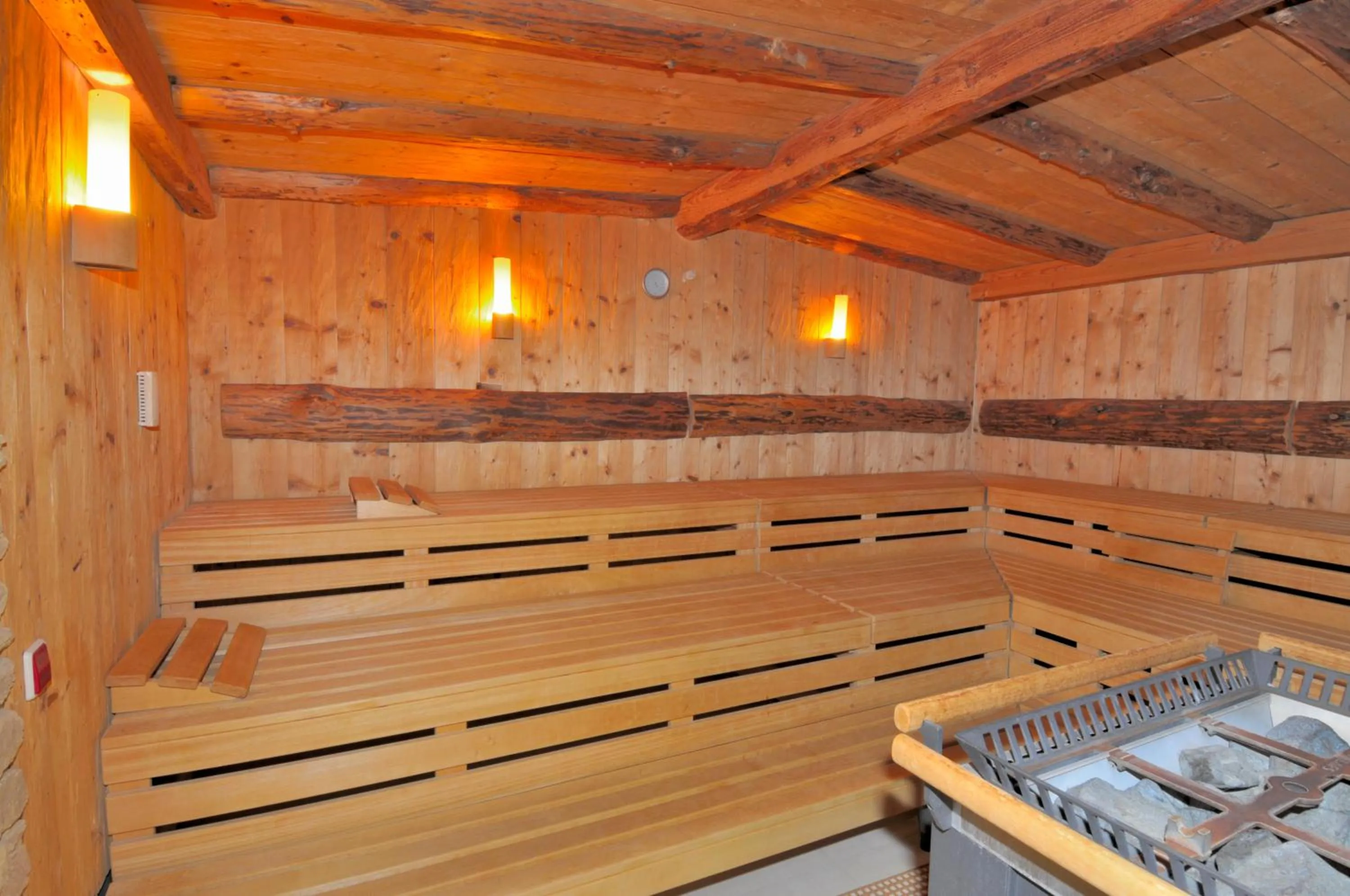 Sauna in Wellness- und Gartenhotel Heusser