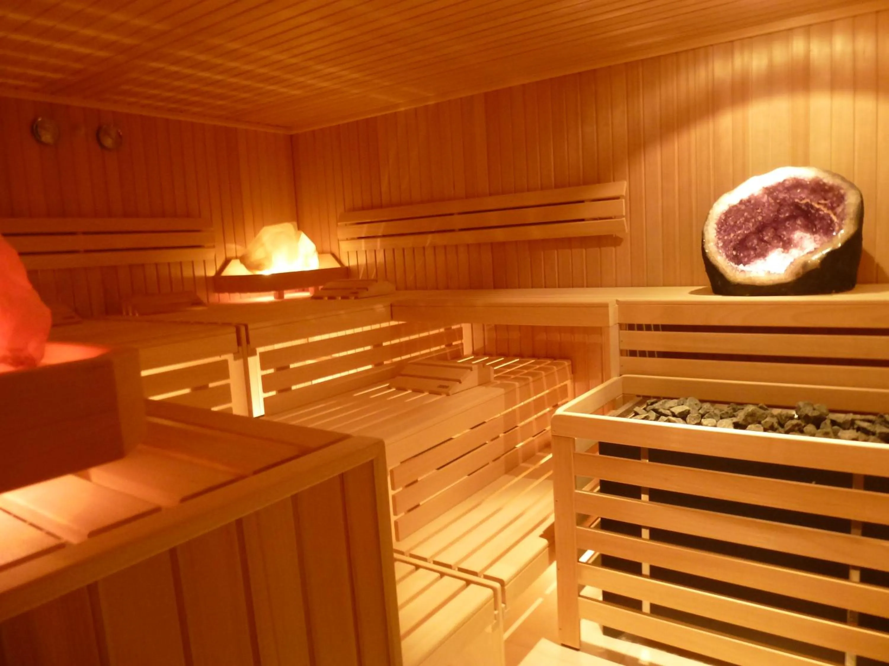 Sauna in Wellness- und Gartenhotel Heusser