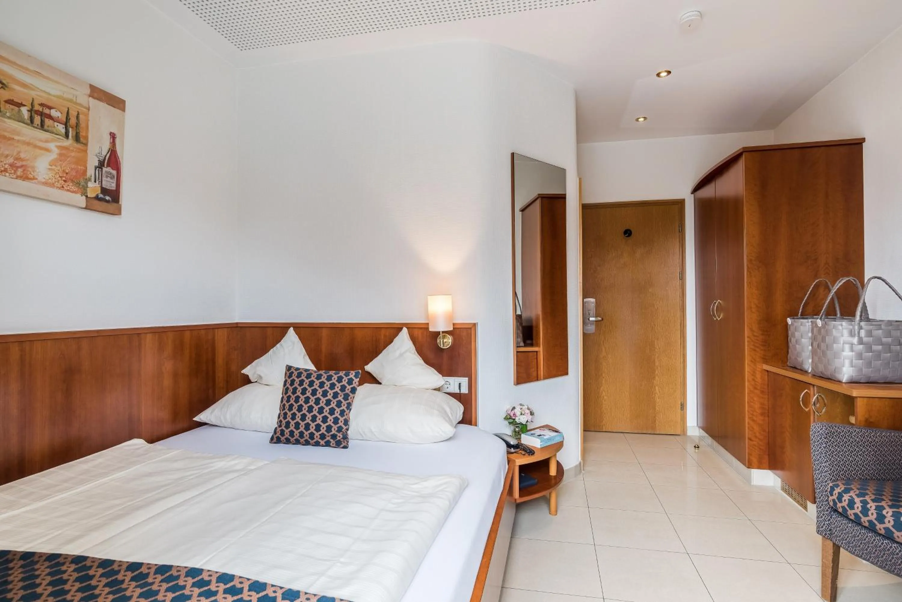 Bed in Wellness- und Gartenhotel Heusser