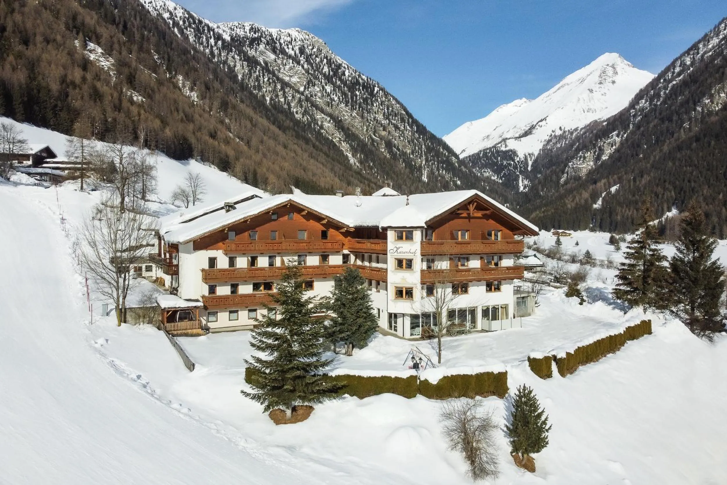 Property building in Hotel Kaserhof