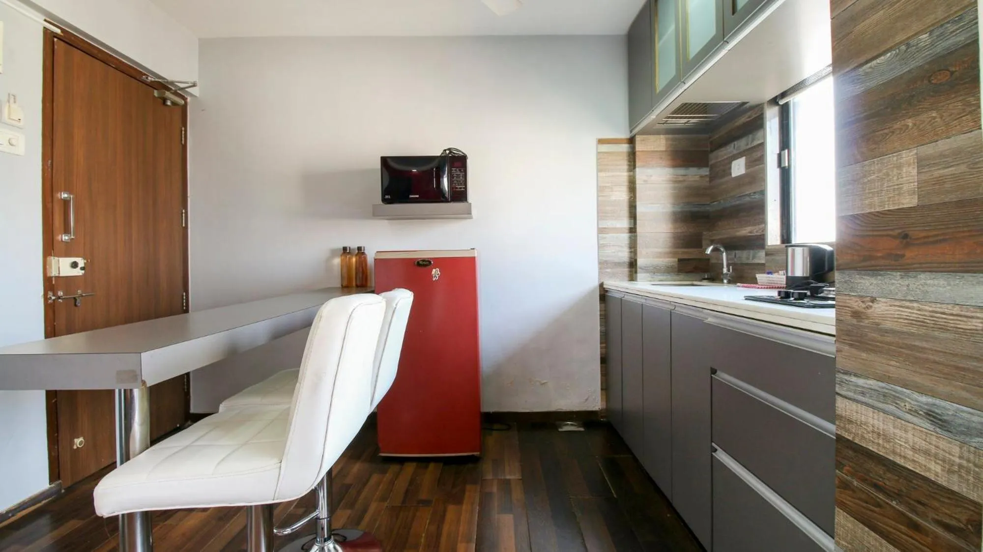 Kitchen or kitchenette in Landmark Asia Serviced Apartments