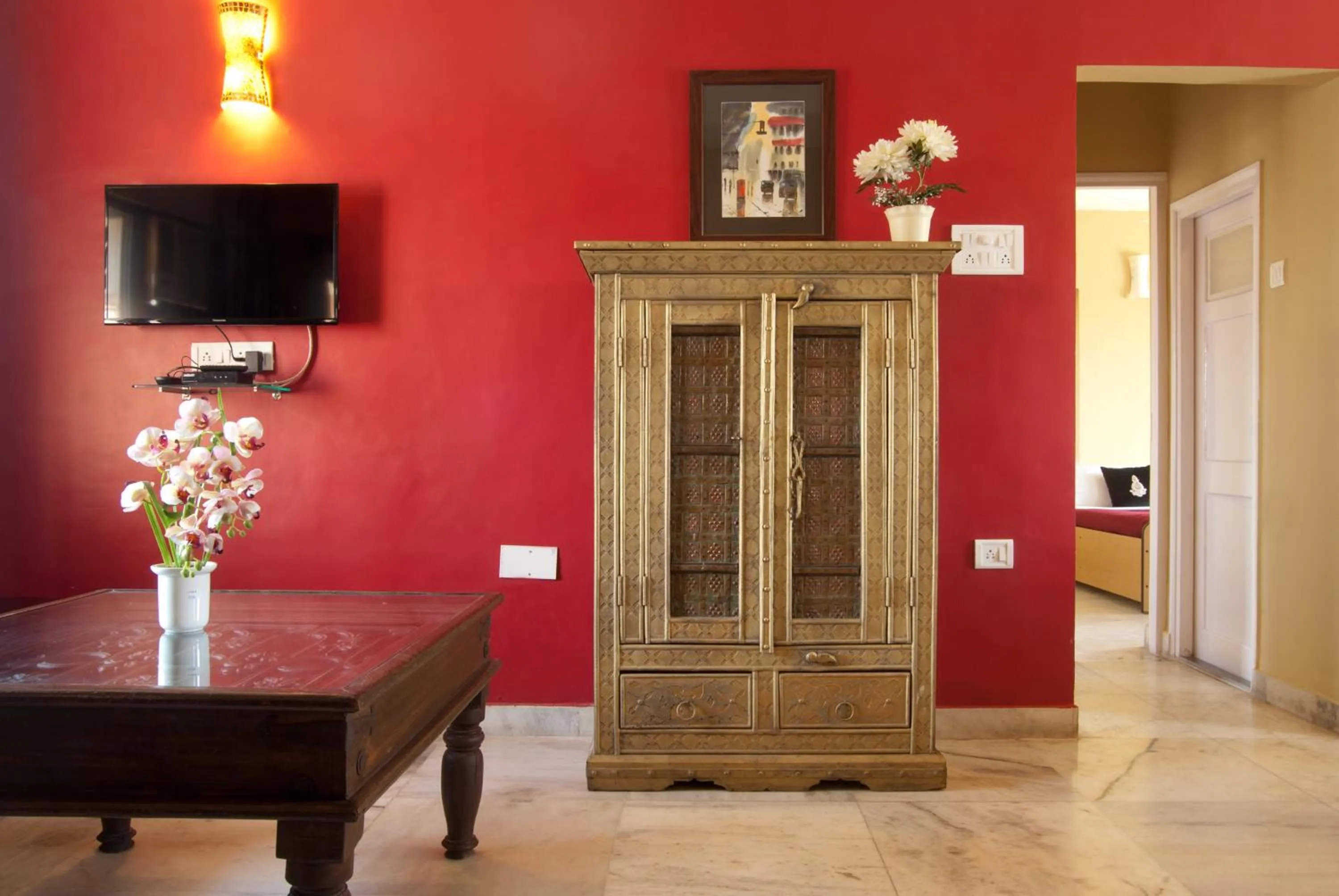 Communal lounge/ TV room in Landmark Asia Serviced Apartments