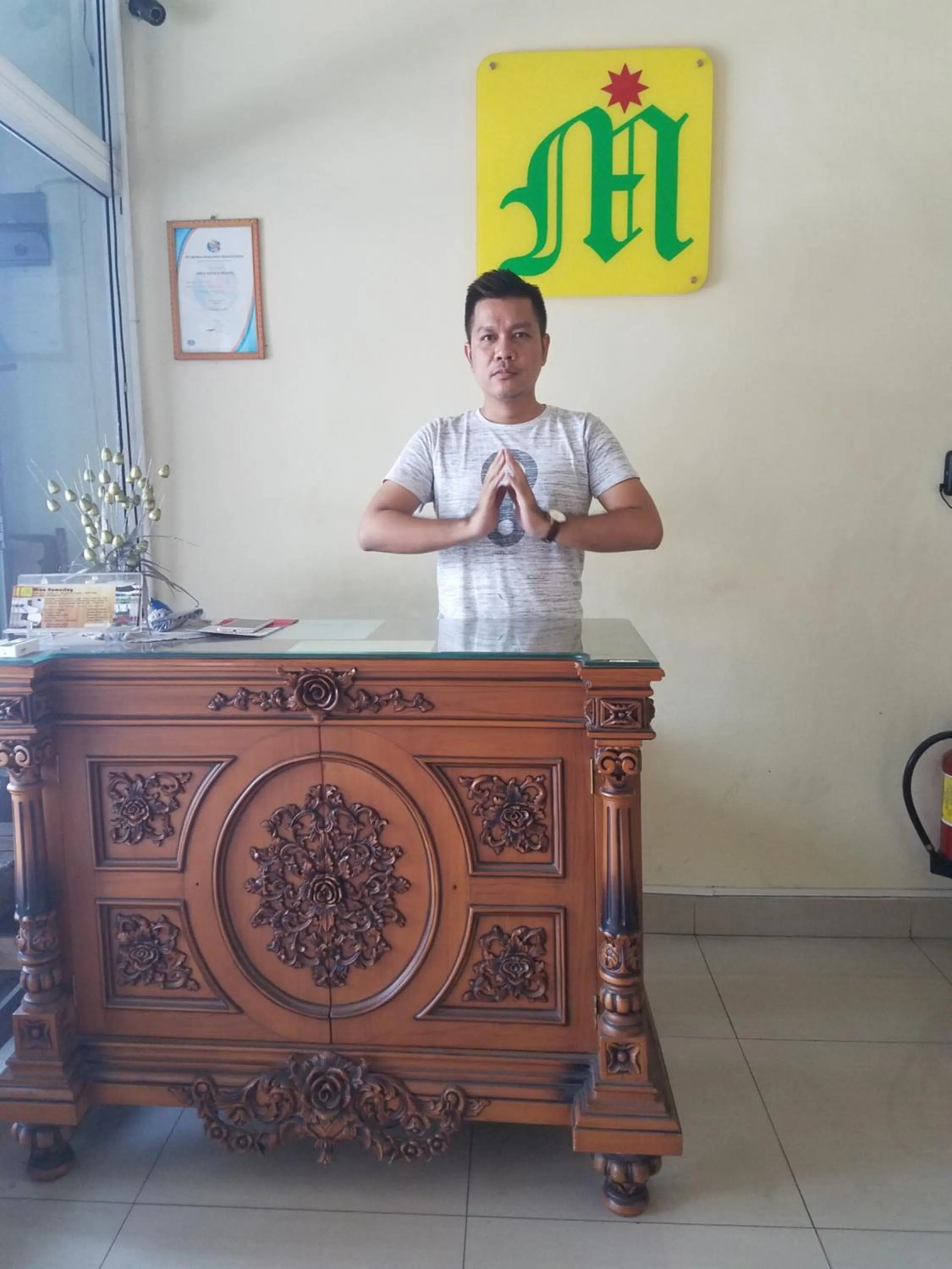 Staff in Mina Homestay Syariah