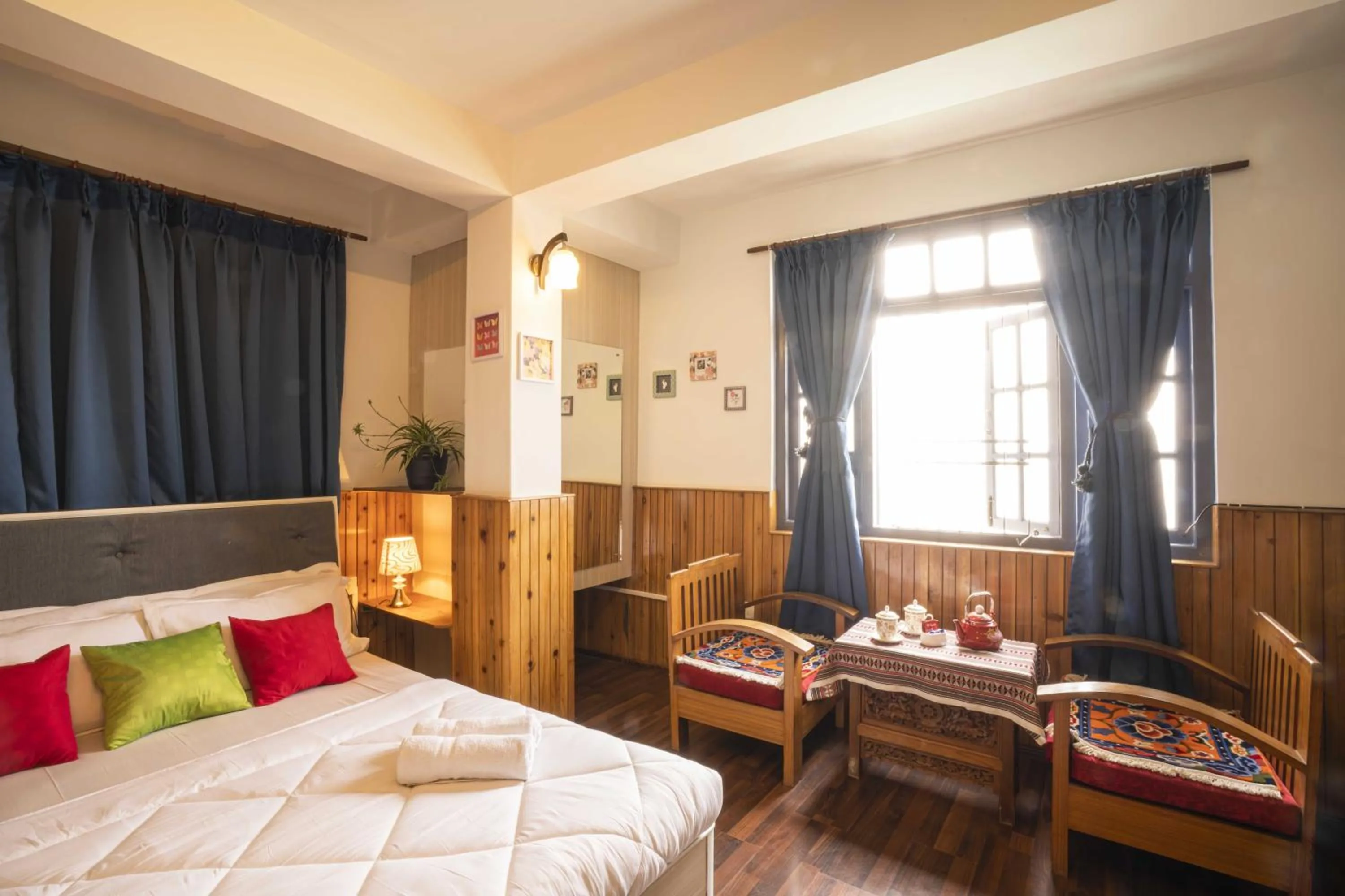 Bed in Zostel Gangtok