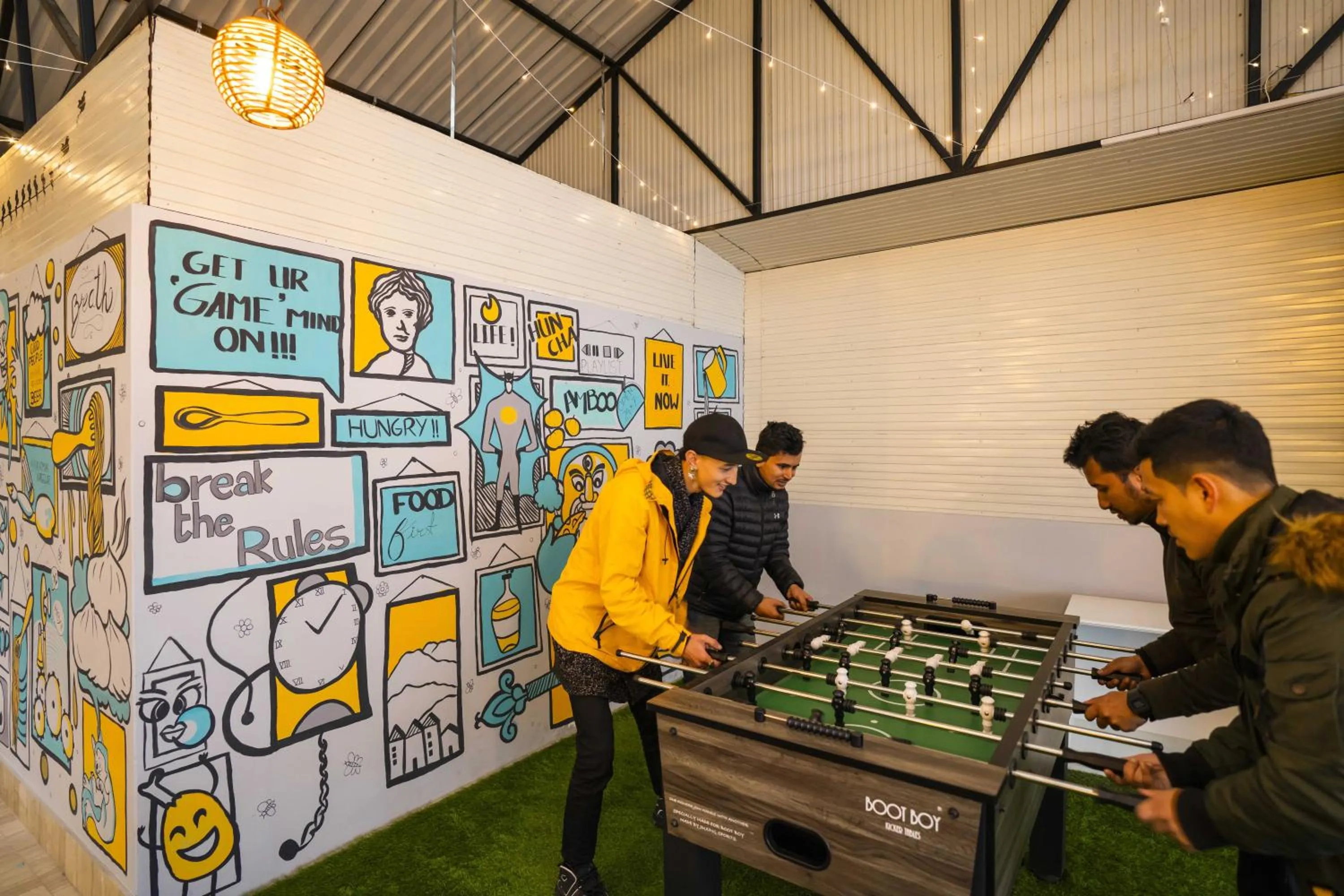 People in Zostel Gangtok