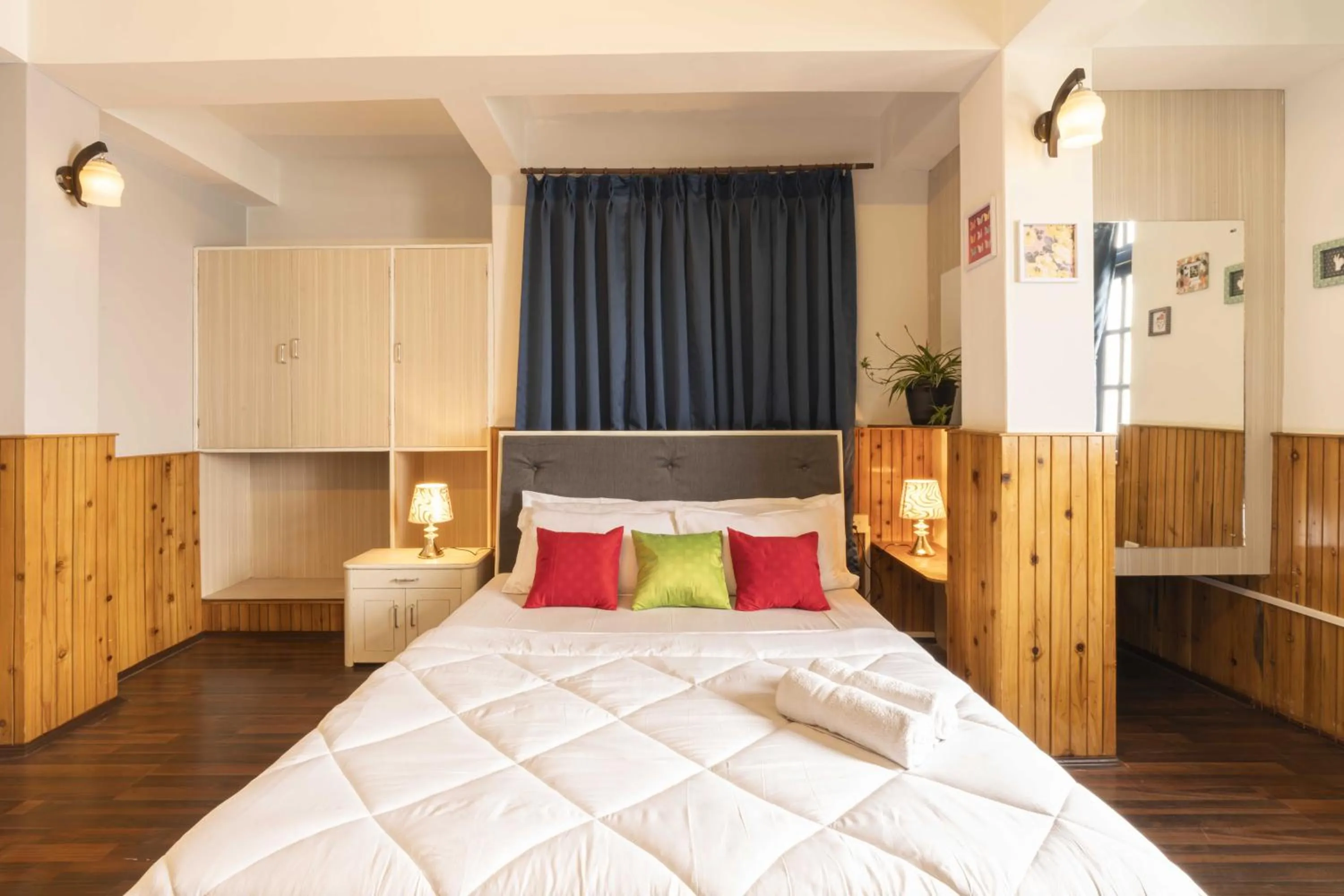 Bed in Zostel Gangtok