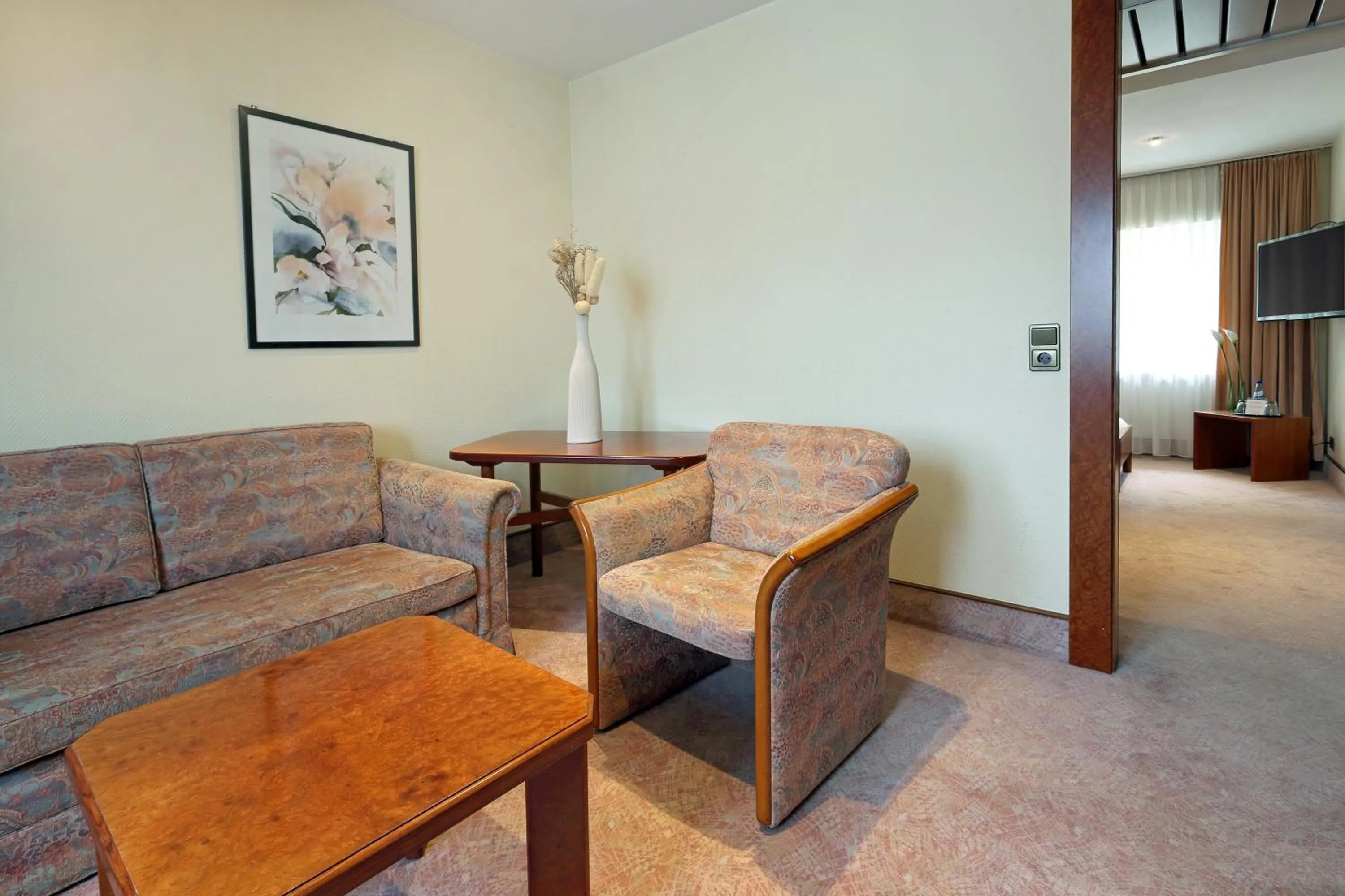 Seating area in Marburger Hof