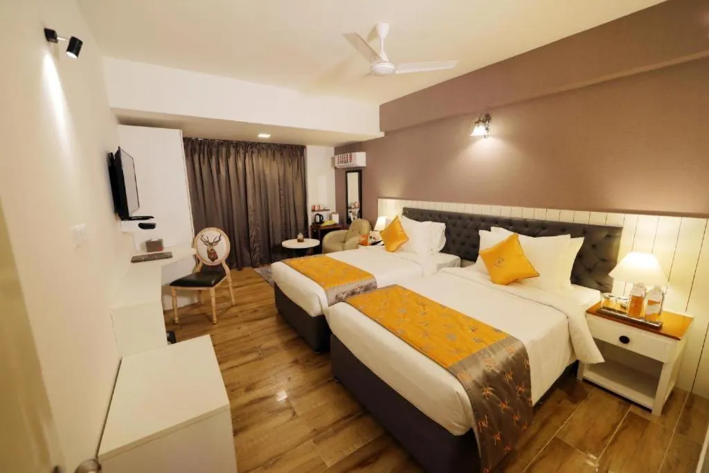 TV and multimedia, Bed in The Altruist Hotel Whitefield