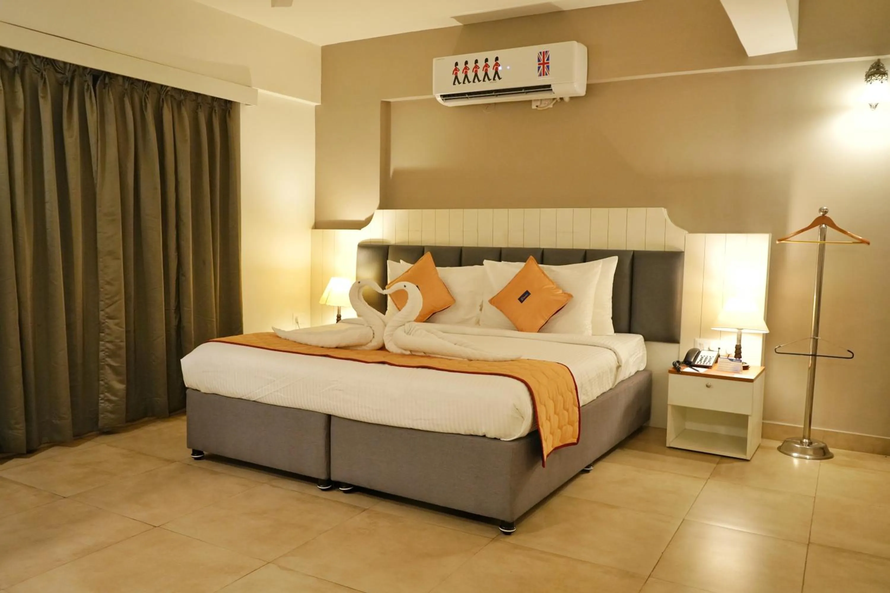 Bed in The Altruist Hotel Whitefield