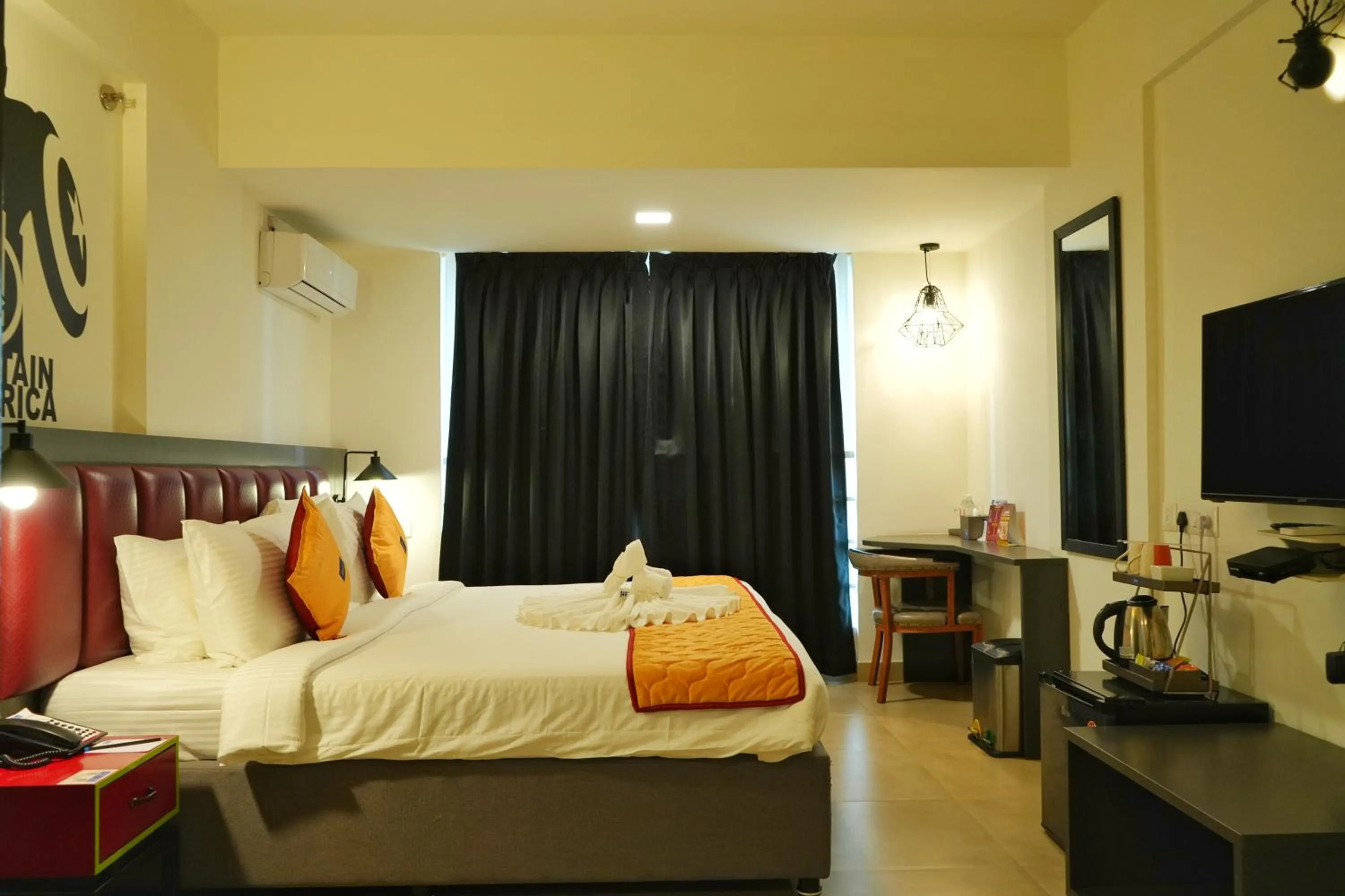 Bedroom, Bed in The Altruist Hotel Whitefield