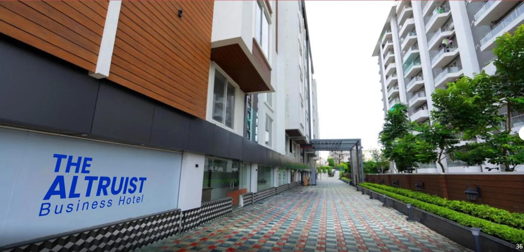Facade/entrance in The Altruist Hotel Whitefield