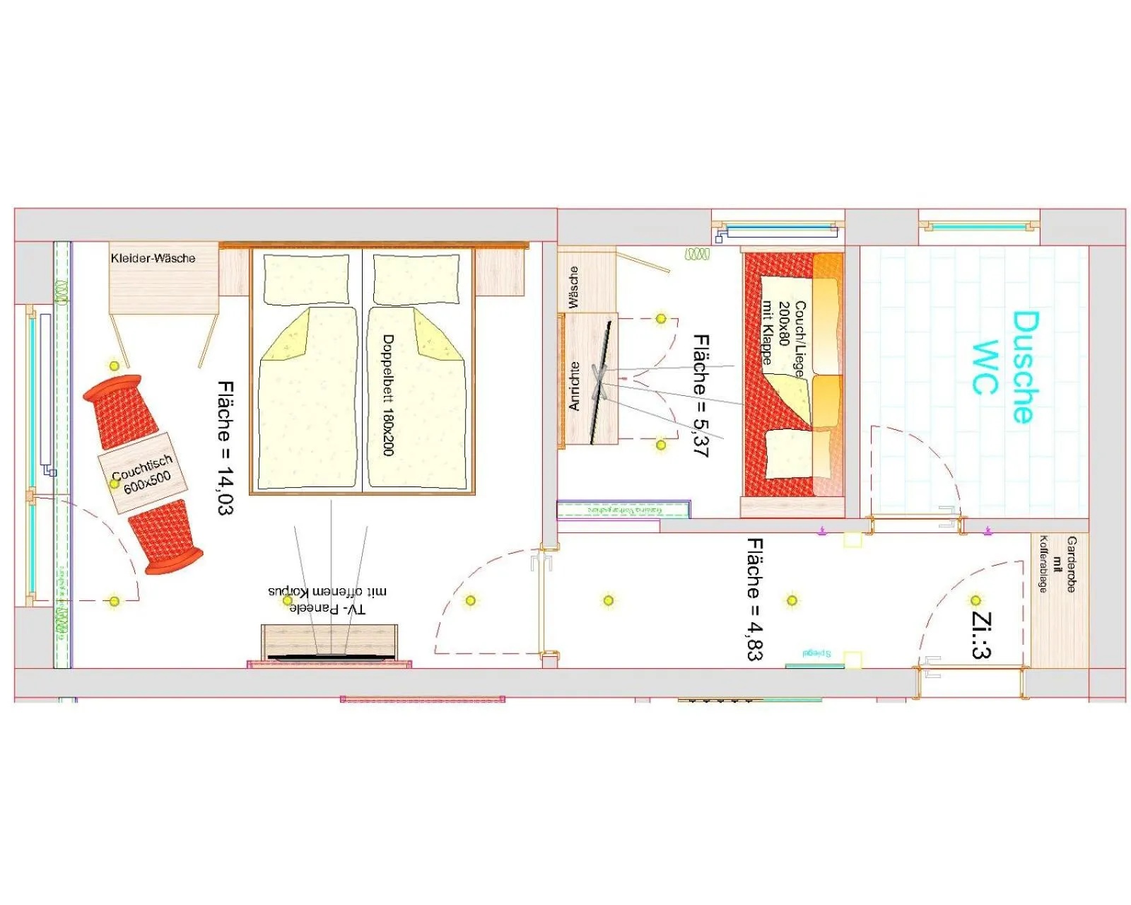 Decorative detail in Gästehaus Boersch