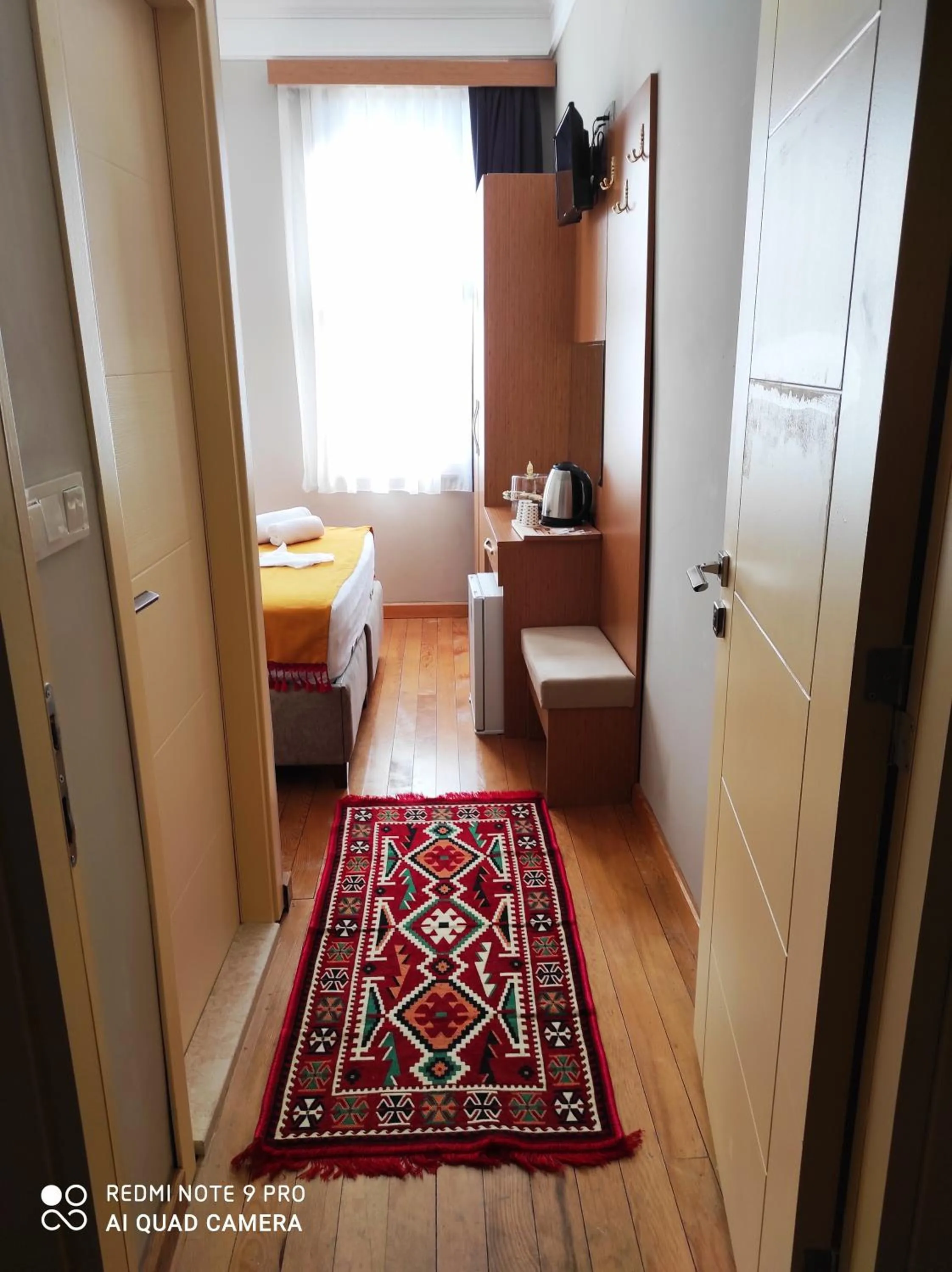 Decorative detail, Bed in Lebon Hotel-Special Class